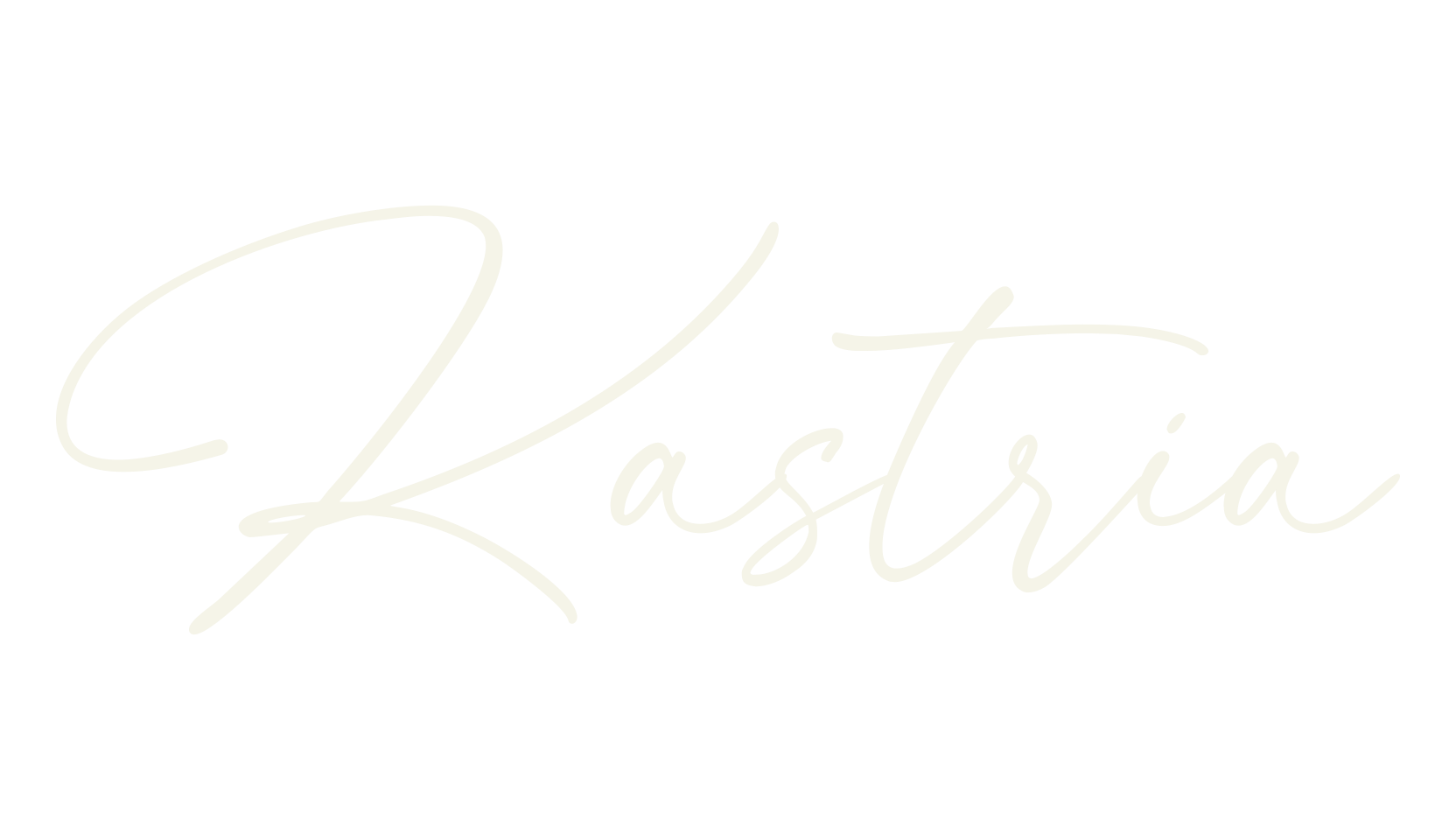 Kastria, handwriting font preview