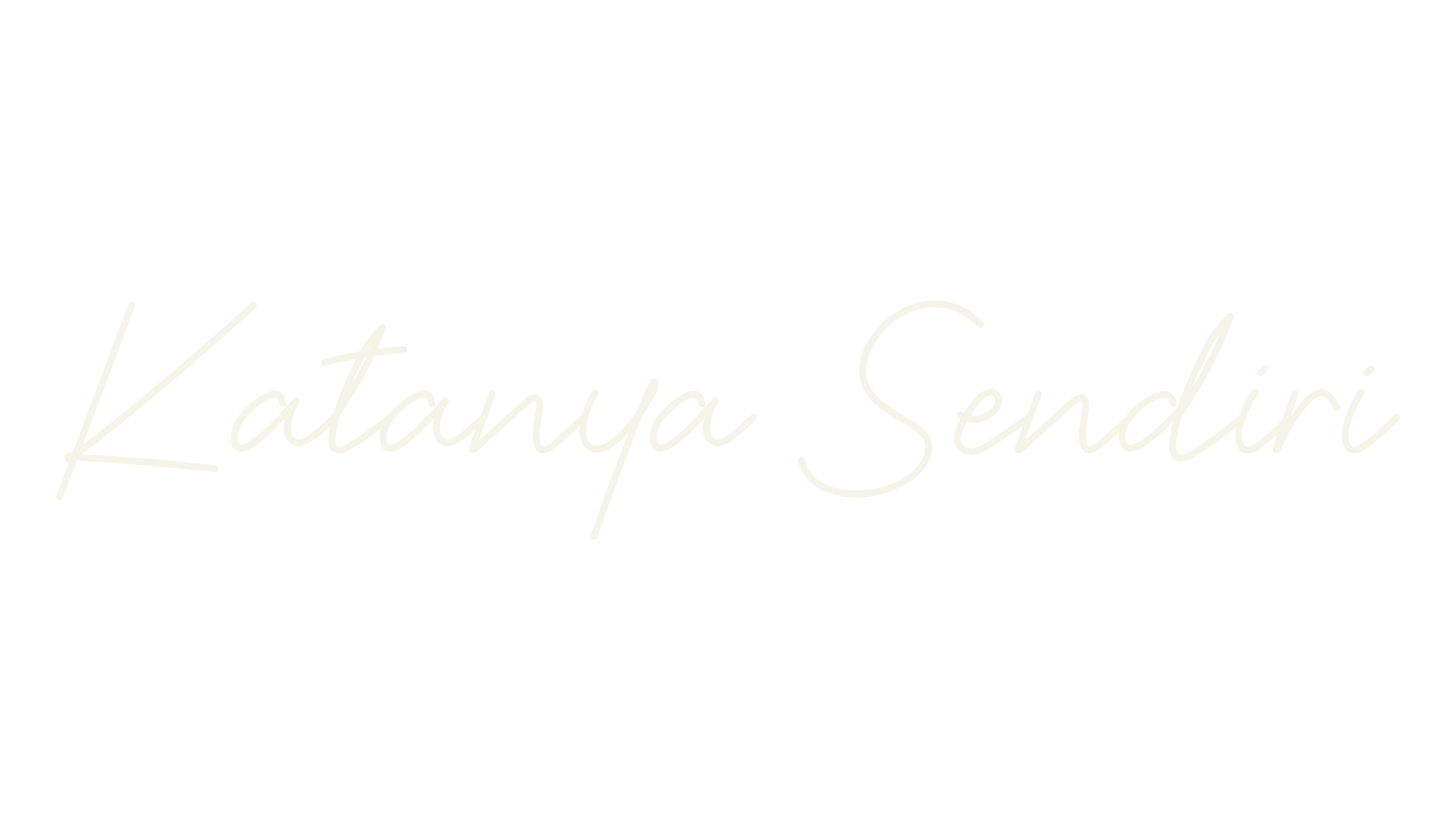 Katanya Sendiri, simple font preview