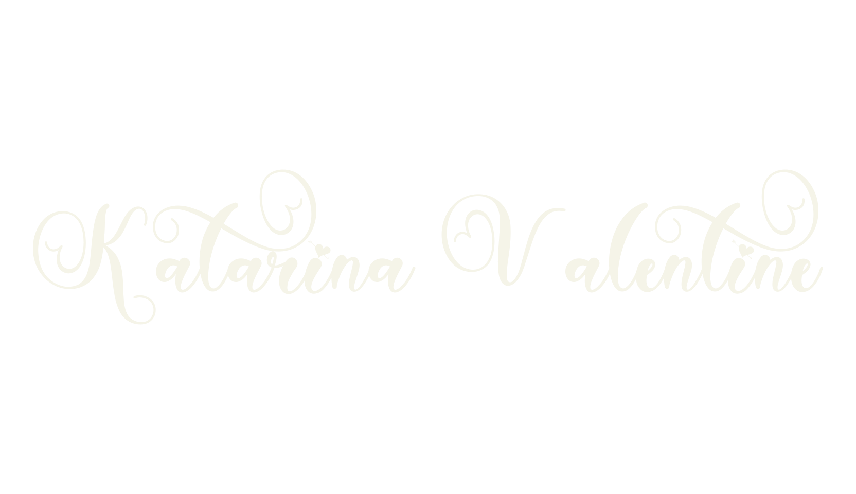 Katarina Valentine, valentine font preview