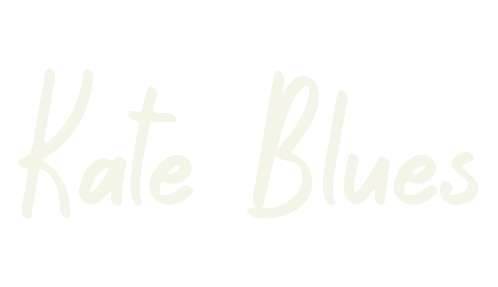 Kate Blues, basic font preview