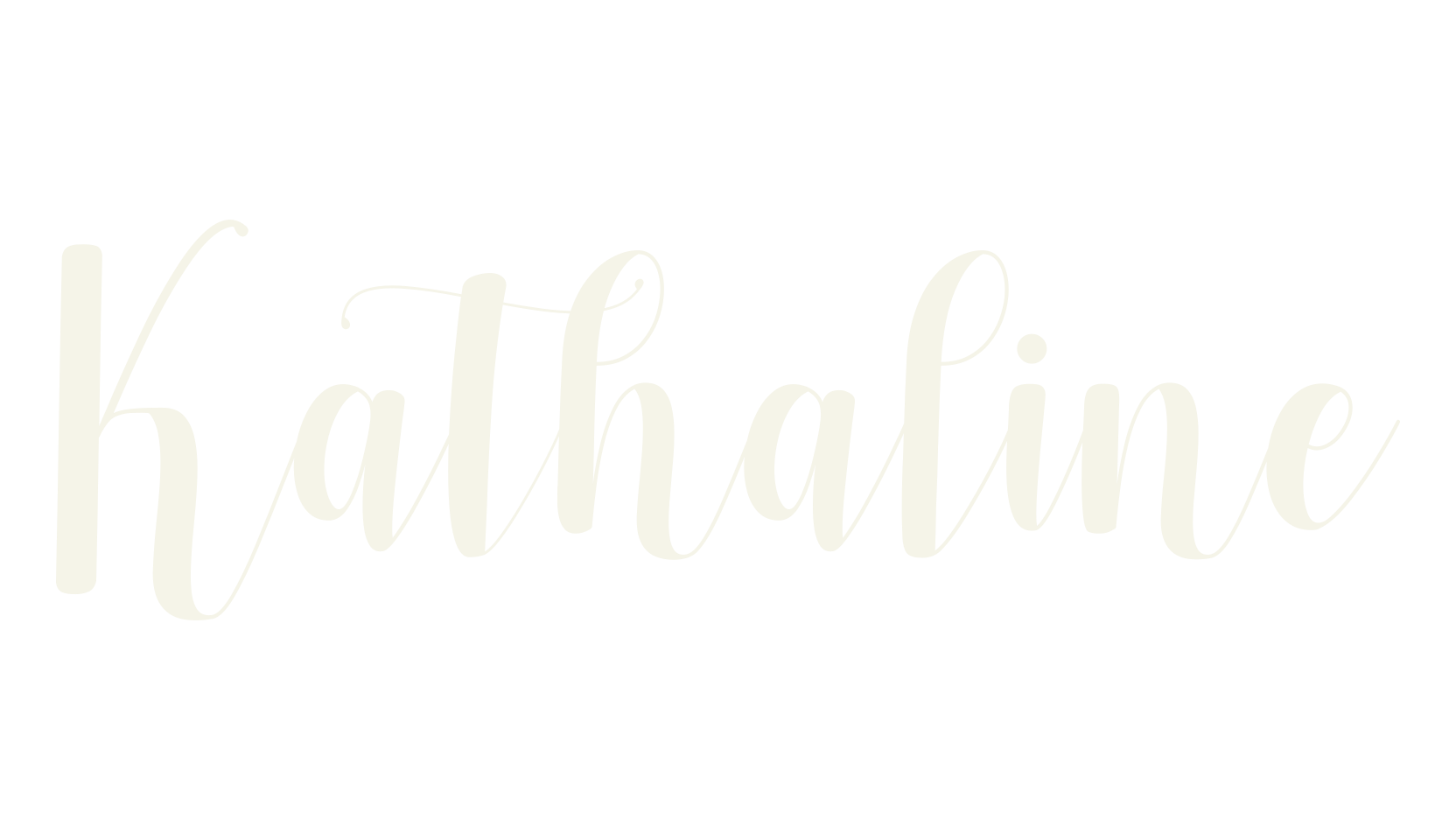 Kathaline, design font preview