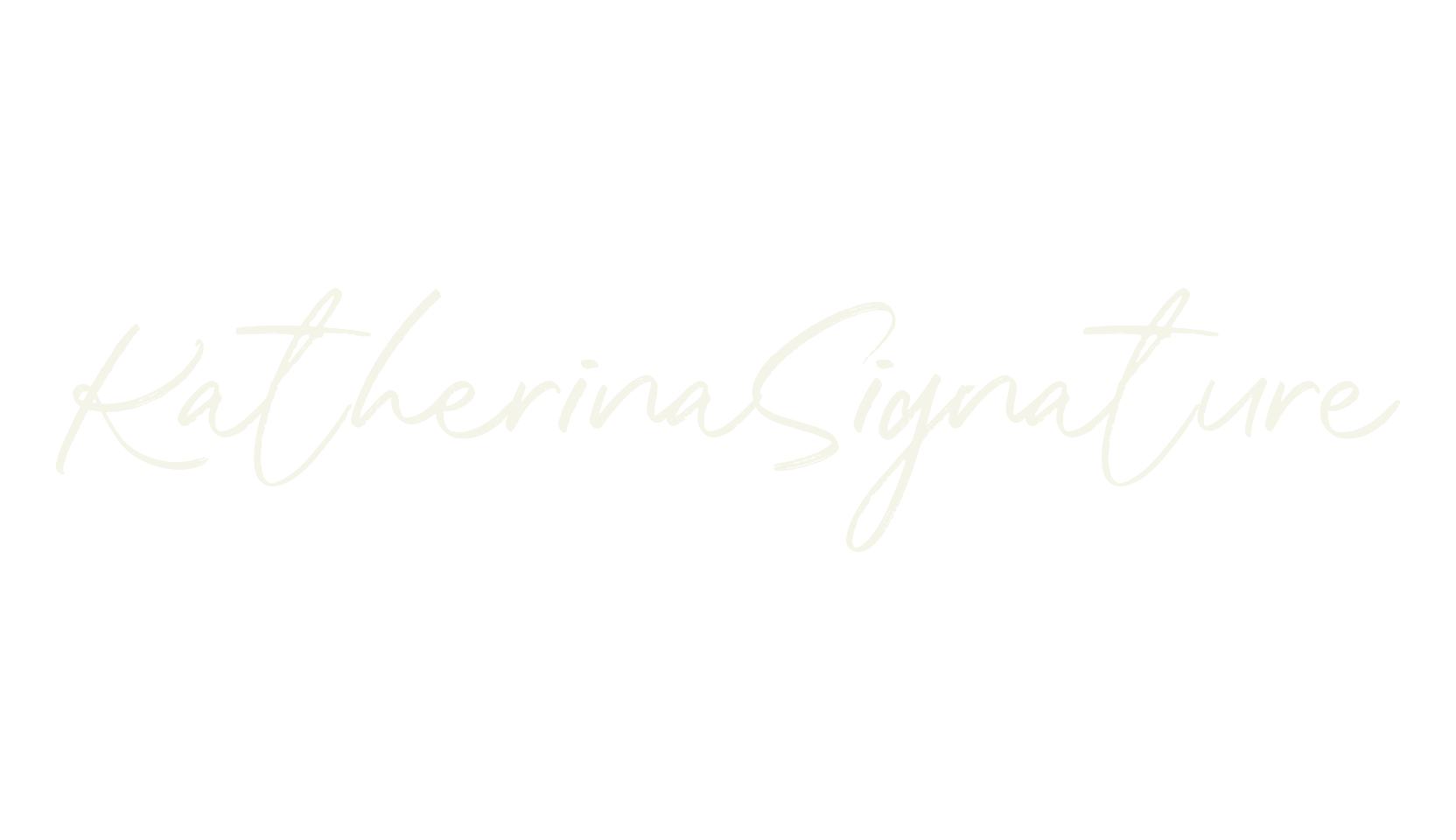 Katherina Signature, signature font preview