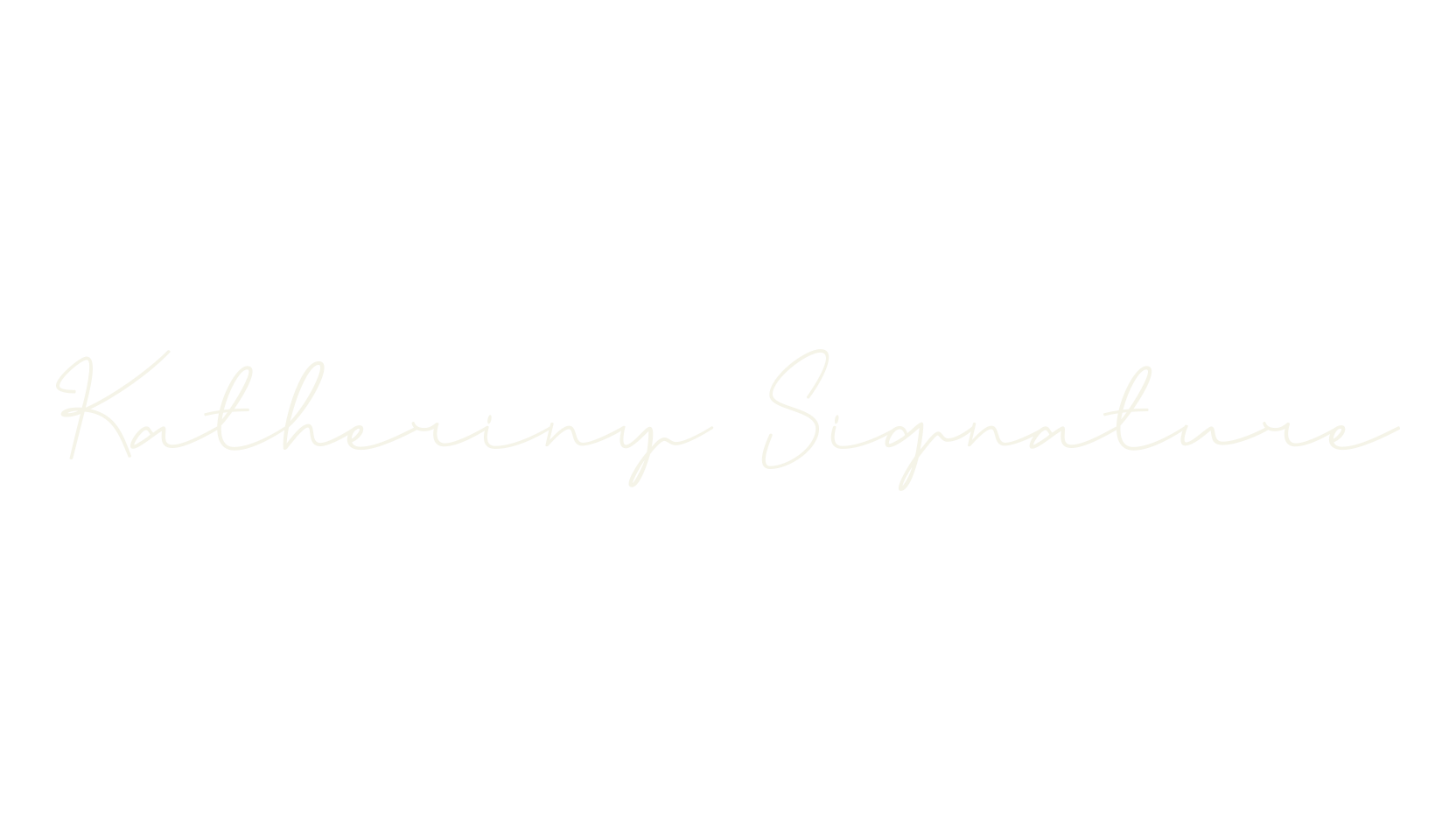 Katheriny Signature, signature font preview