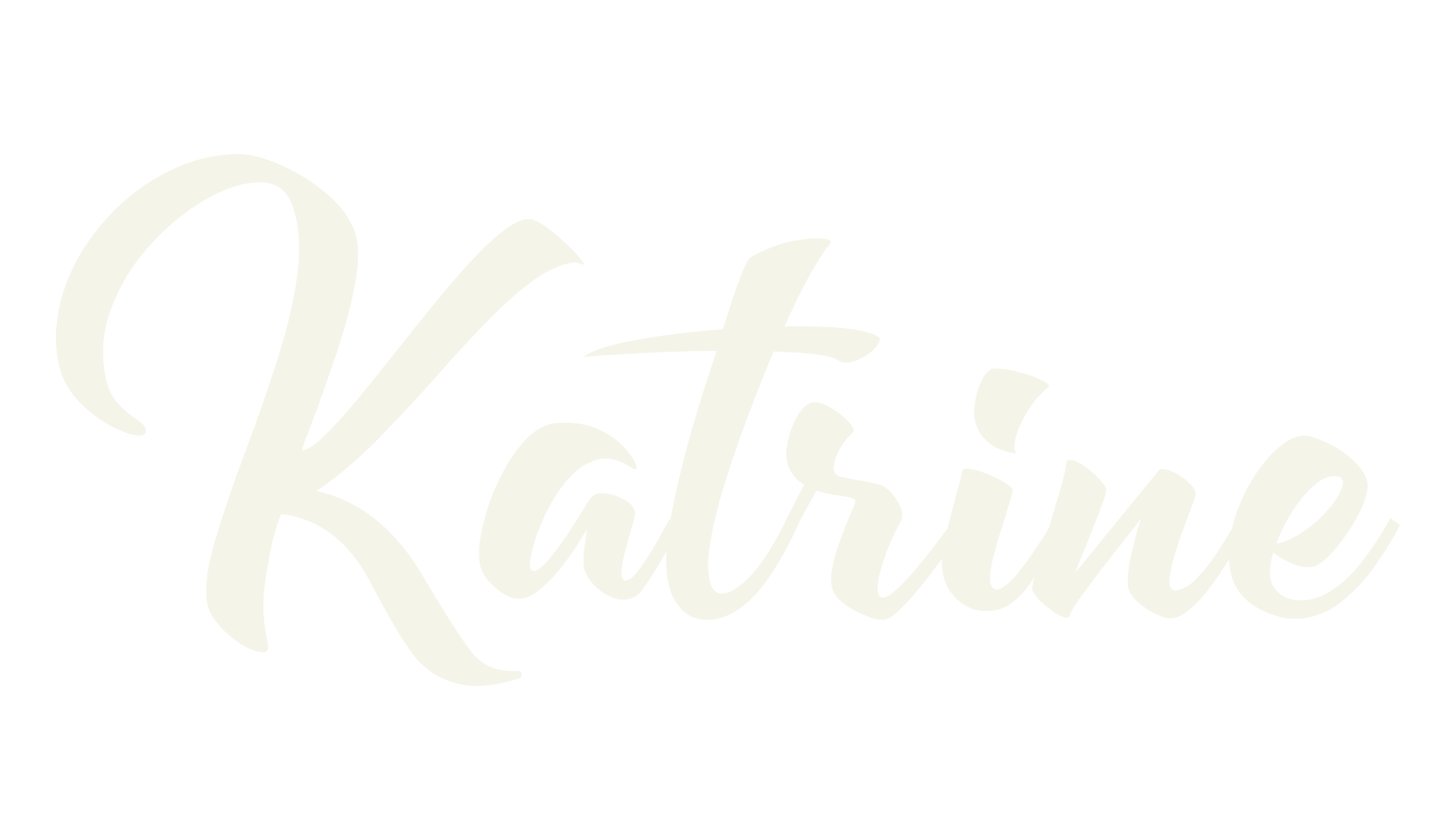Katrine, fashion sign font preview