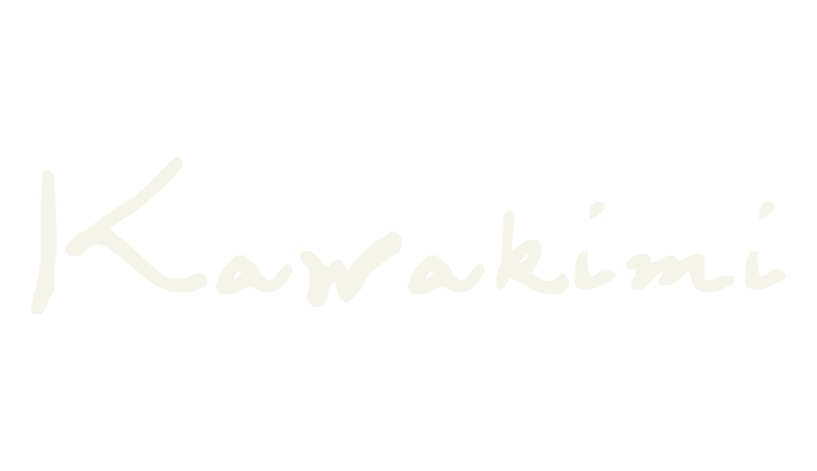 Kawakimi, handwriting font preview