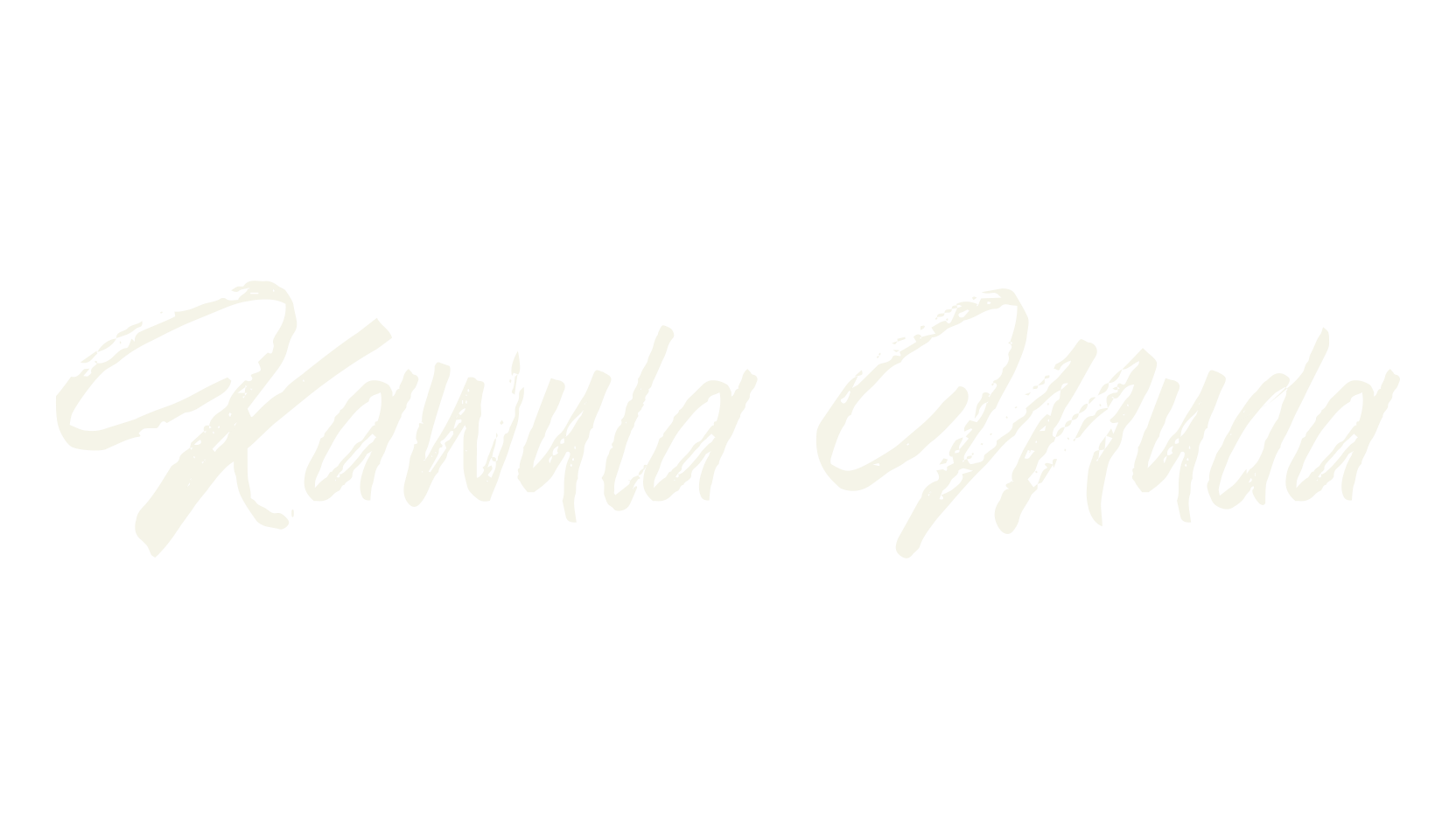Kawula Muda, movies font preview