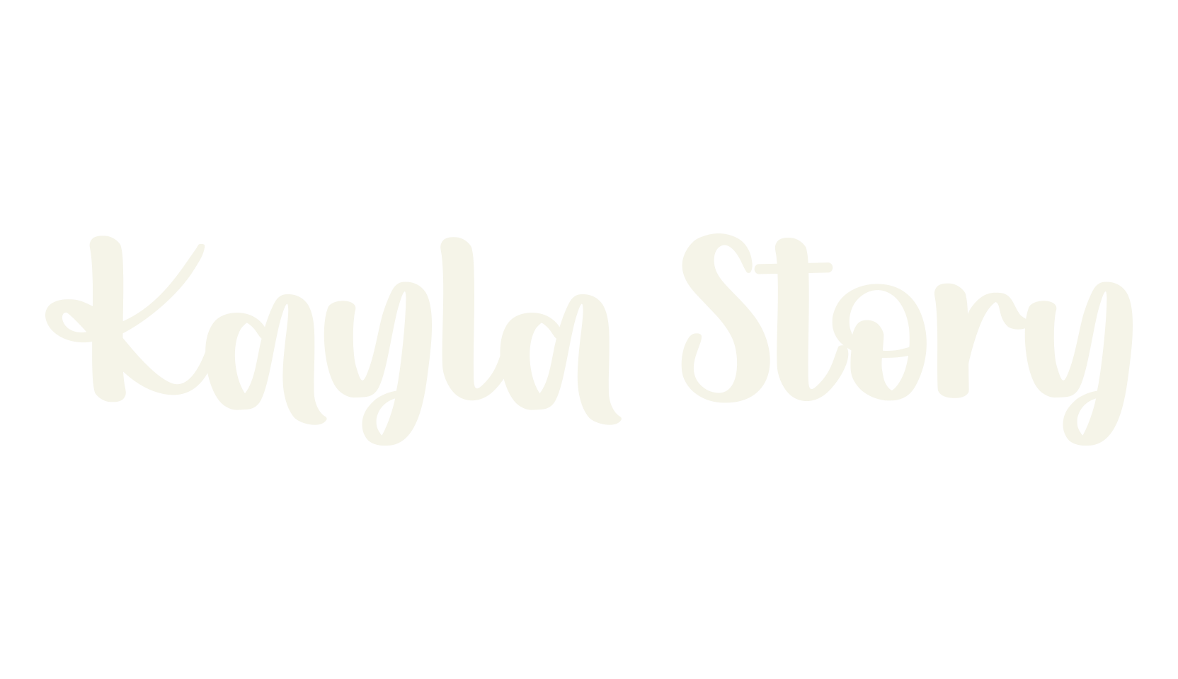 Kayla Story, calligraphy font preview