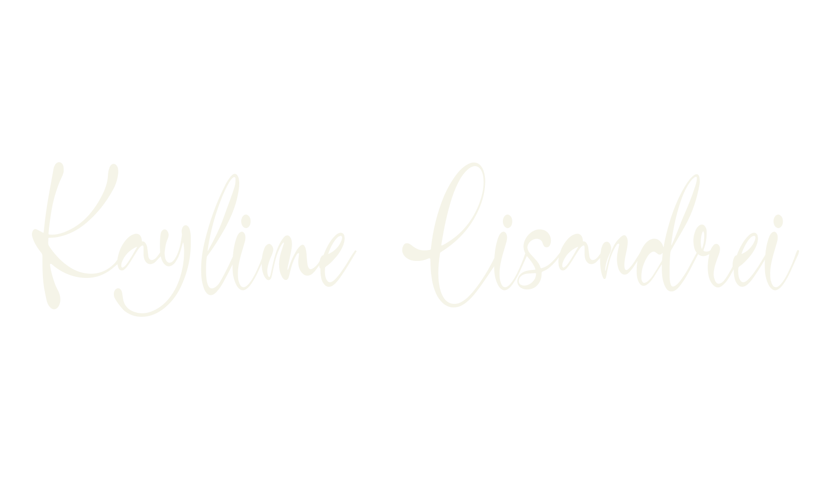 Kaylime Lisandrei, whimsical font preview