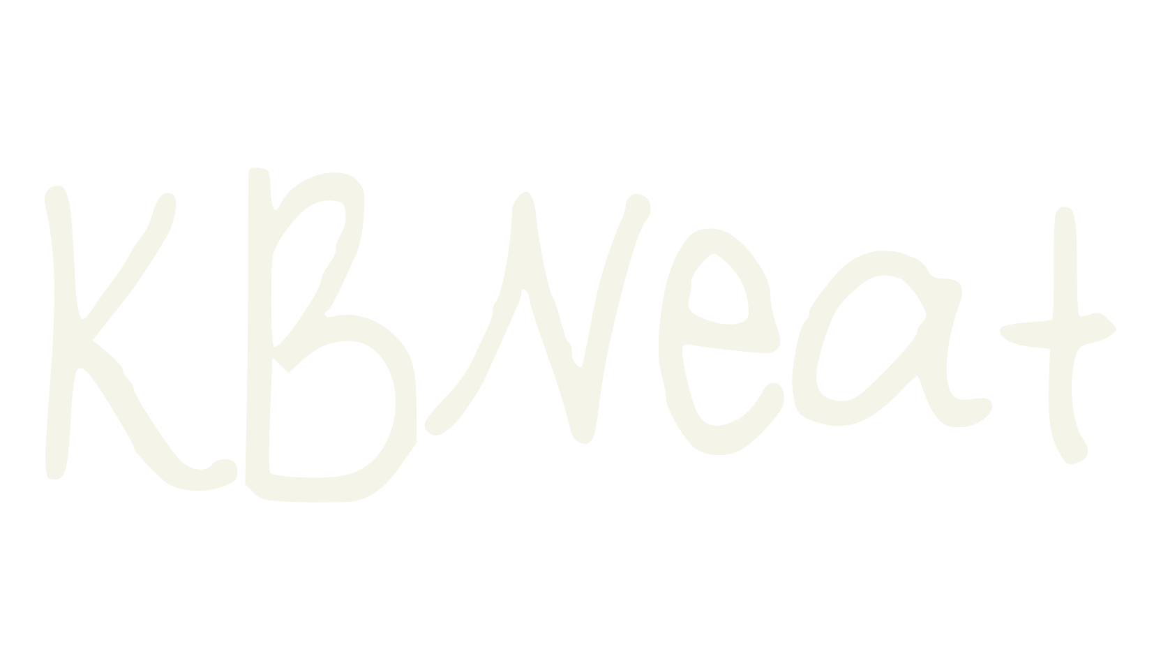 KBNeat, handwritten font preview