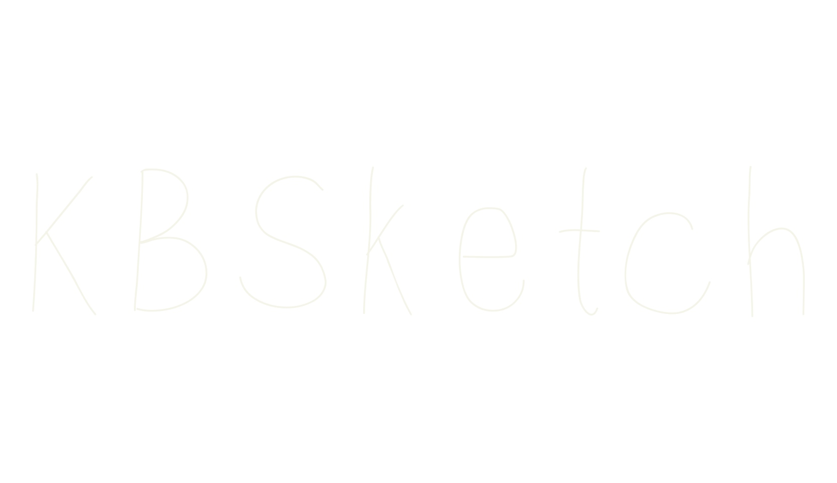 KBSketch, handwritten font preview