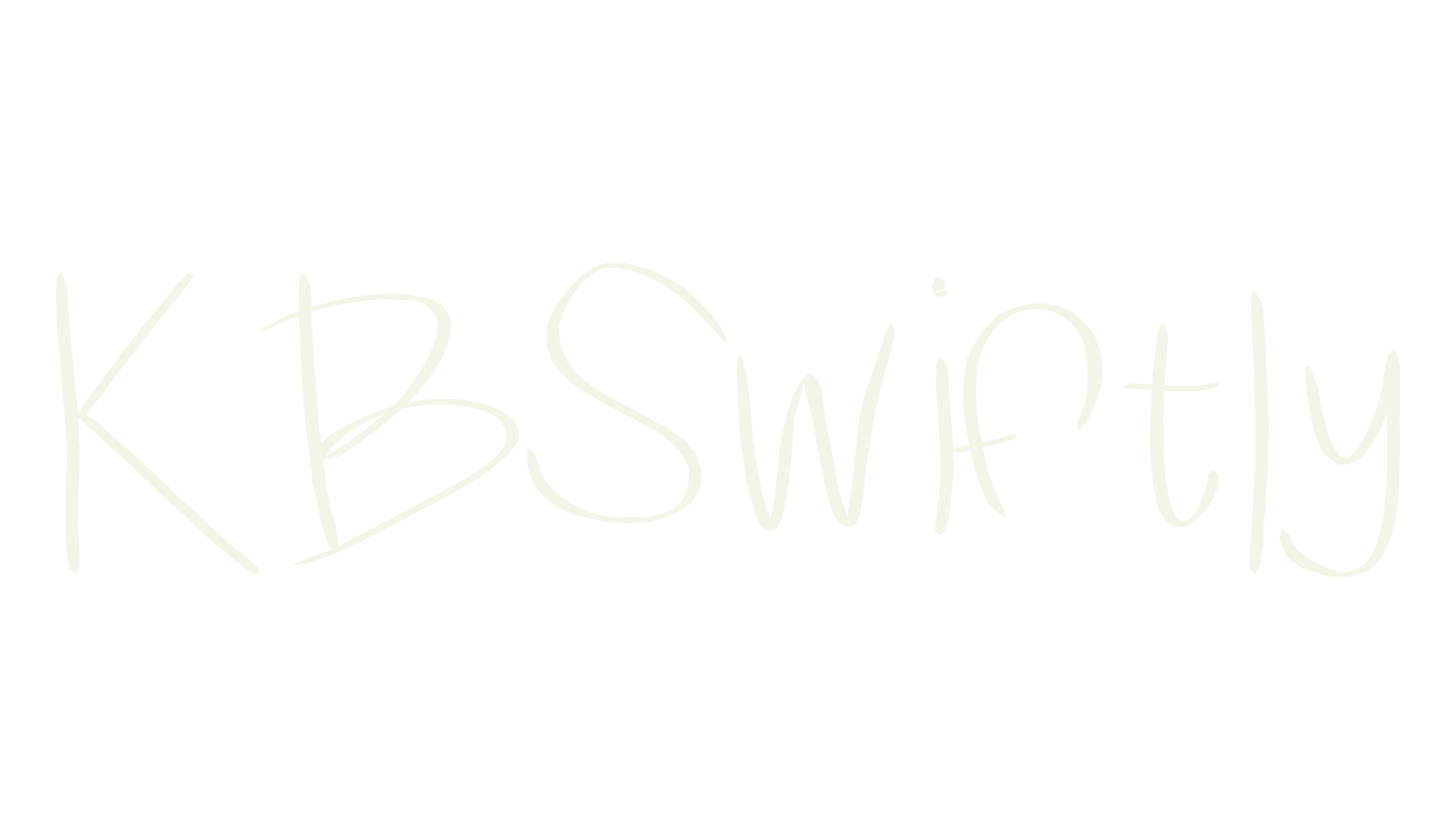 KBSwiftly, handwritten font preview