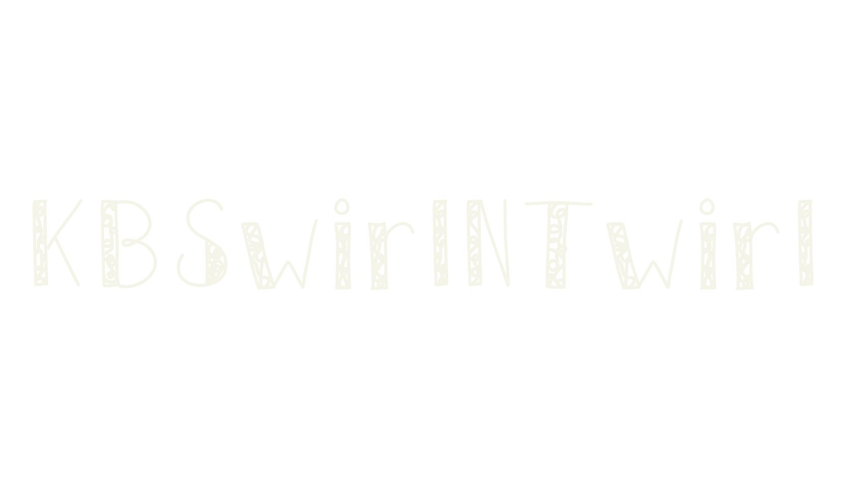 KBSwirlNTwirl, handwritten font preview