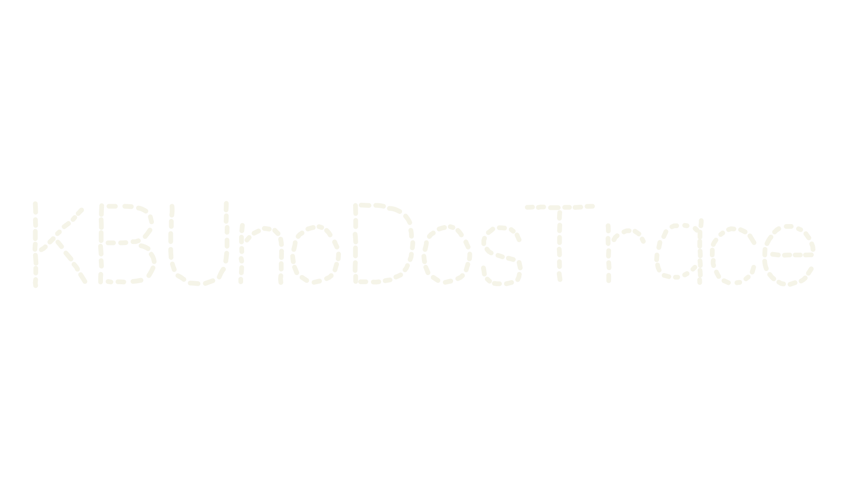 KBUnoDosTrace, display market font preview
