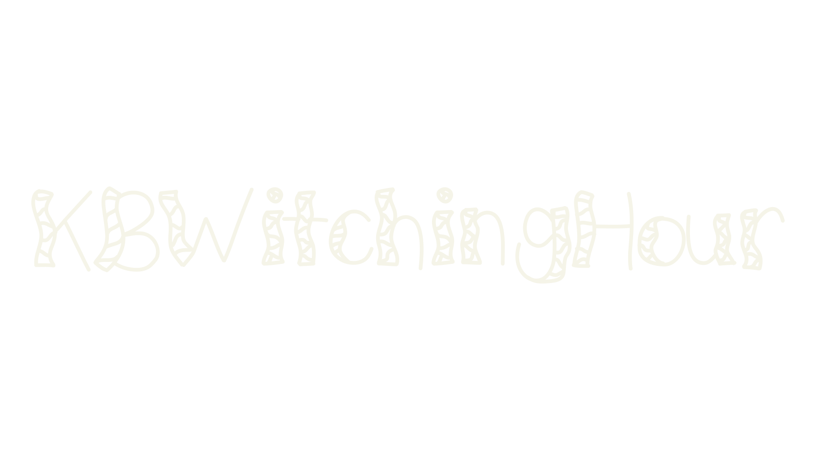 KBWitchingHour, handwritten font preview