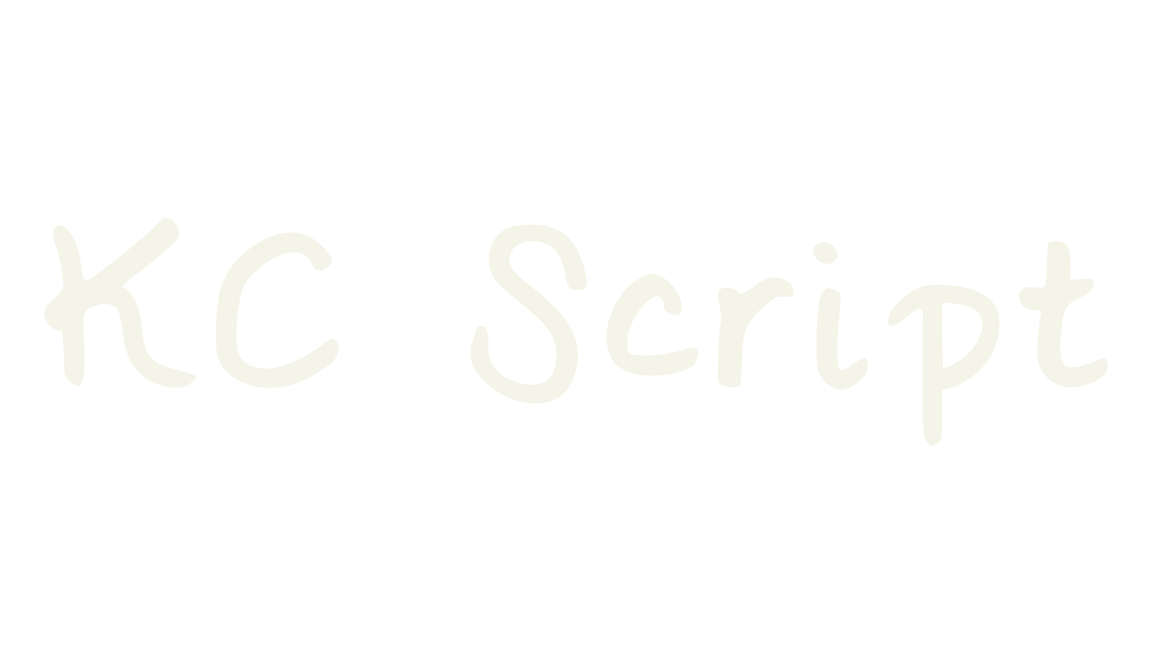 KC Script, marker font preview
