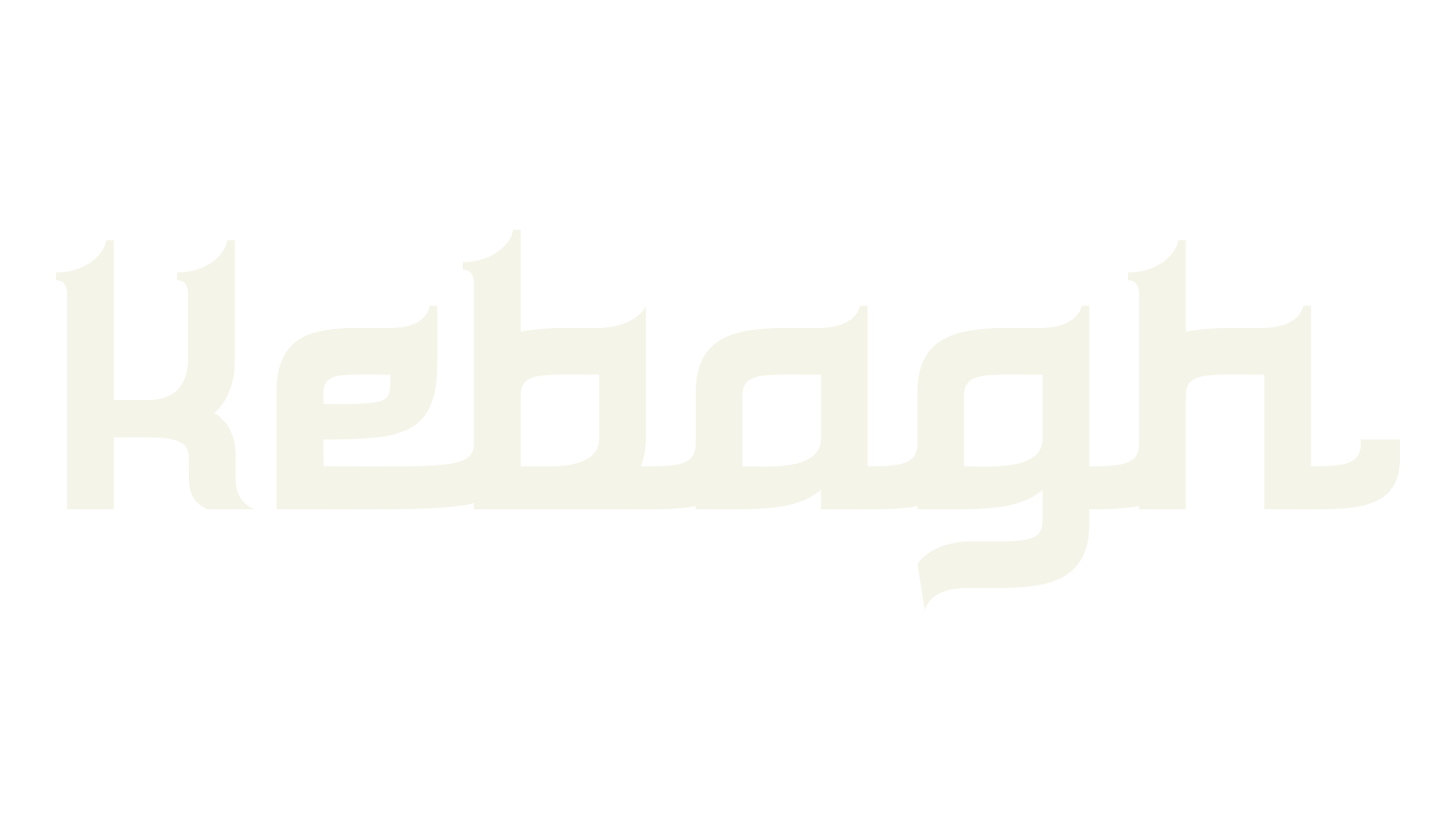 Kebagh, arabic font preview