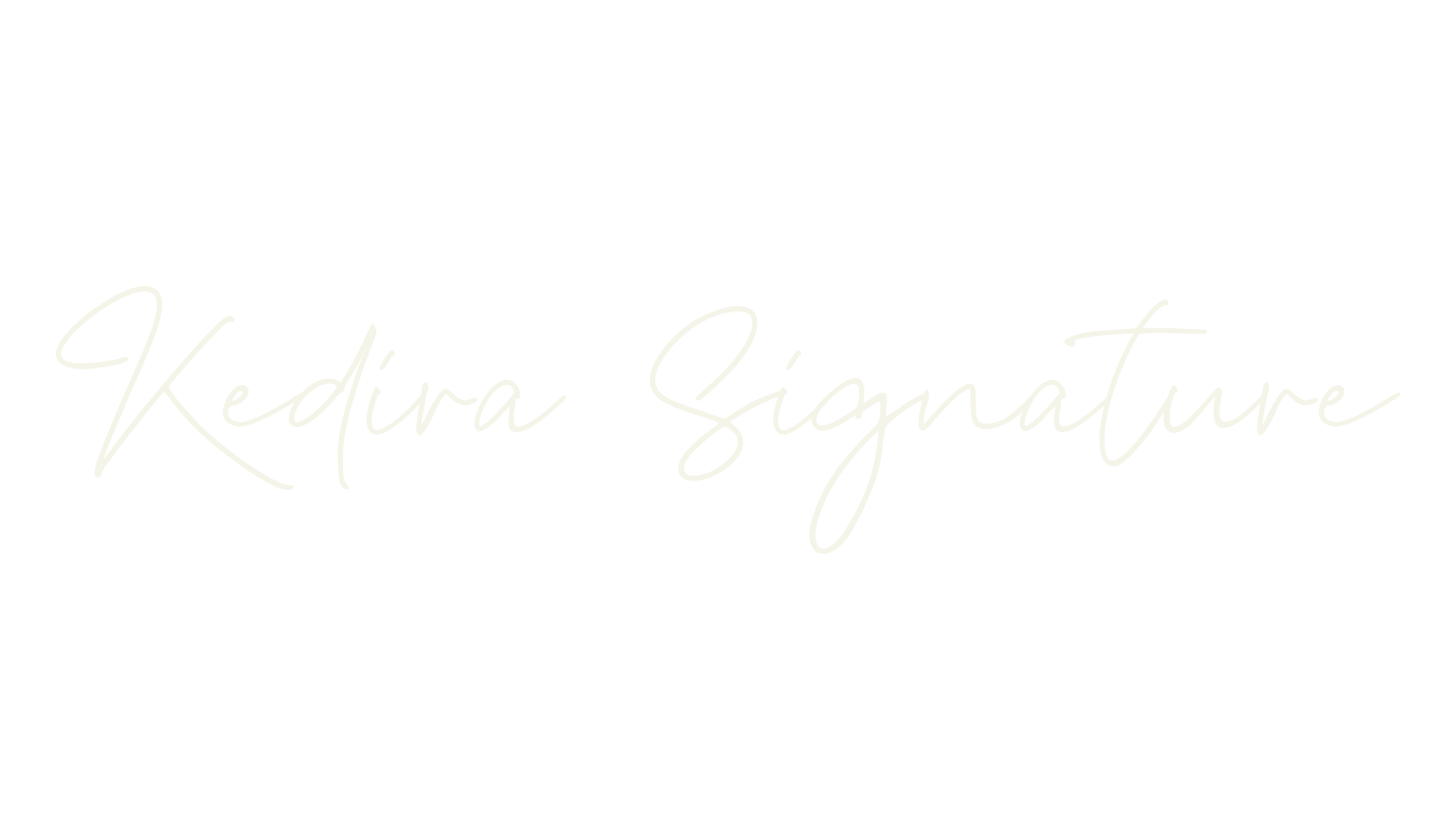 Kedira Signature, signature font preview