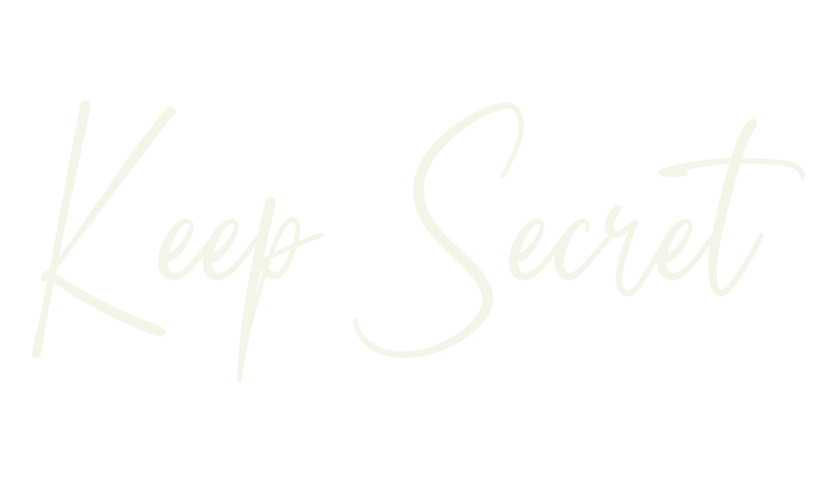 Keep Secret, fabulous font preview