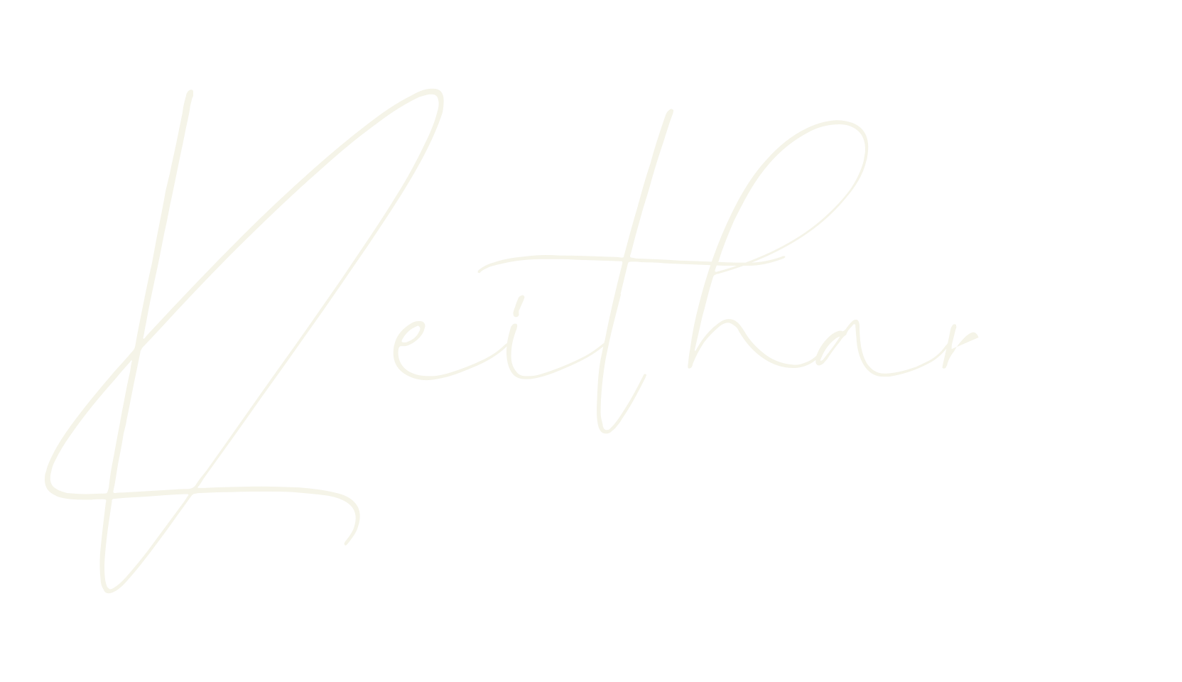 Keithany, calligraphy font preview