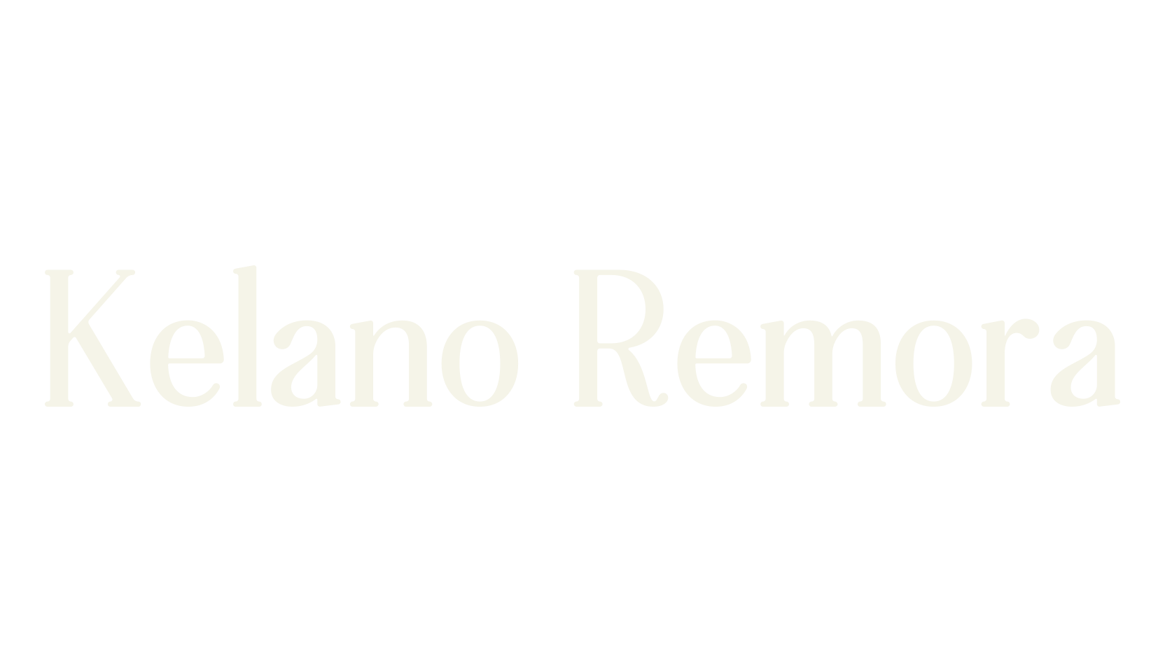 Kelano Remora, serif font preview