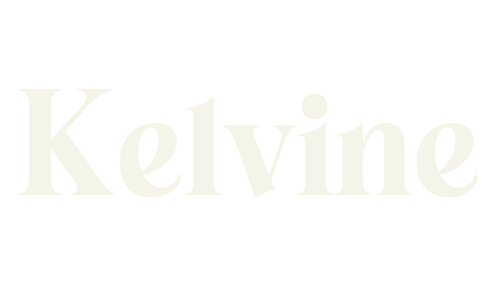 Kelvine, sans font preview