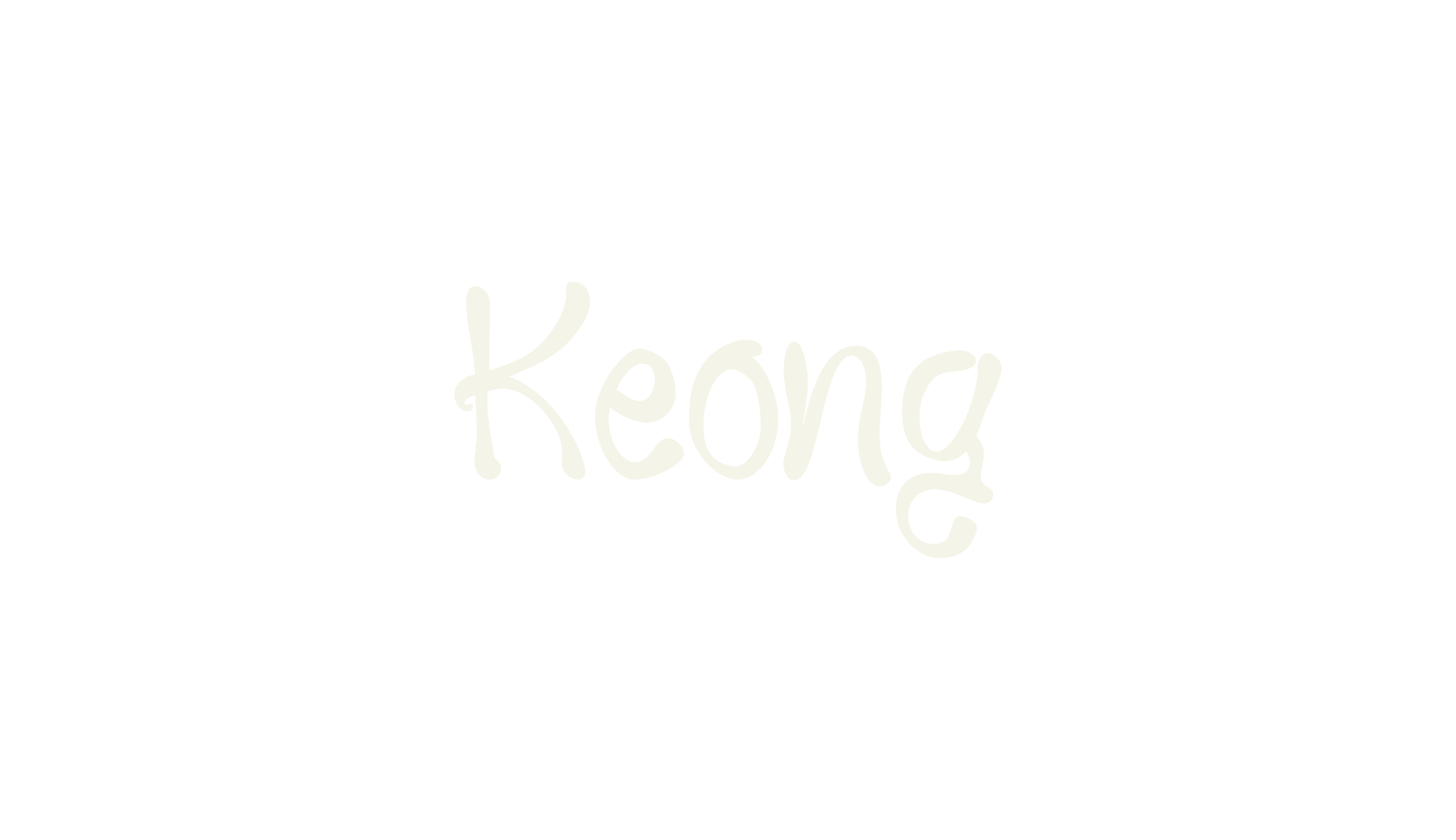 Keong, creative font preview