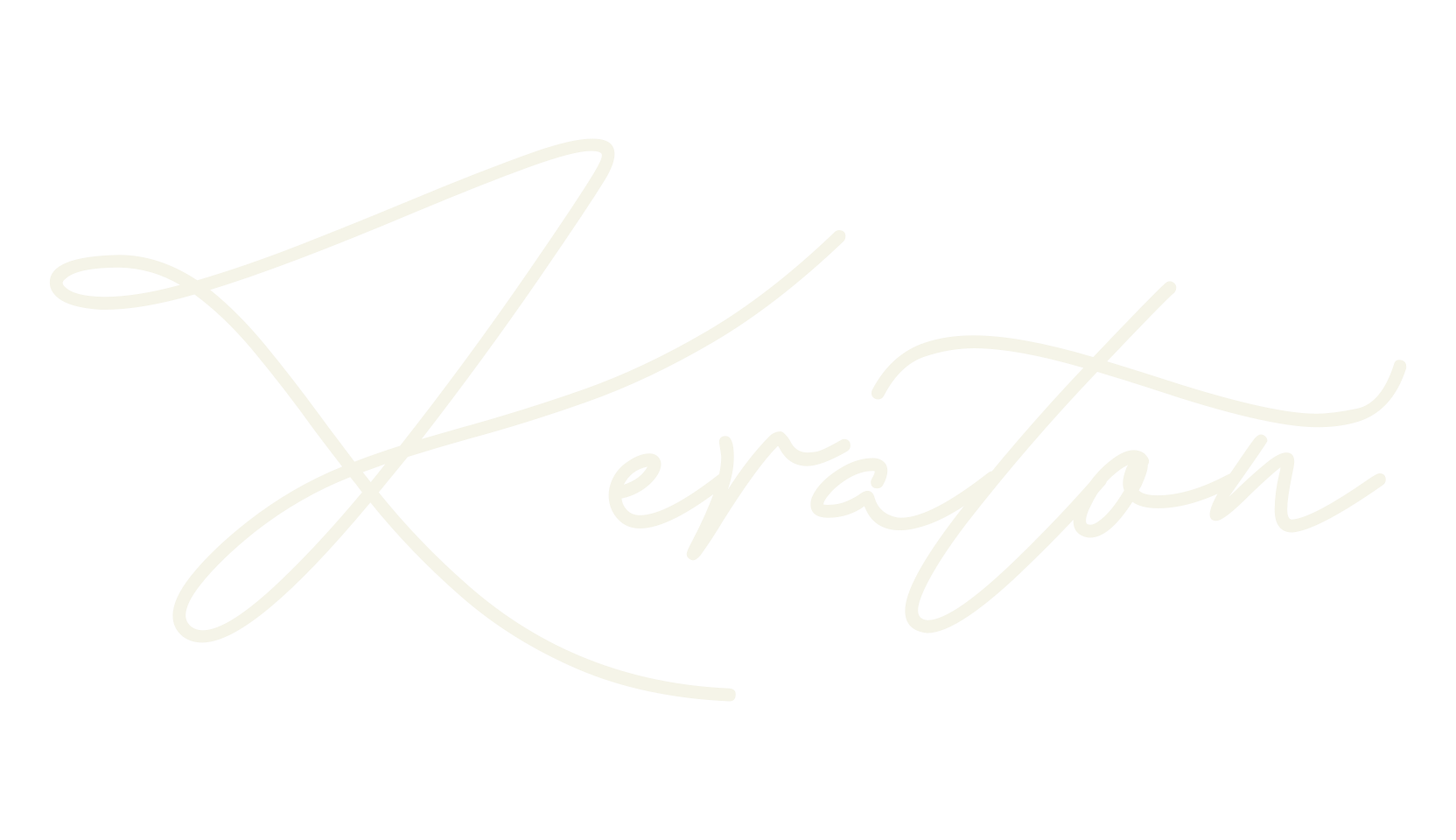 Keraton, signature font preview