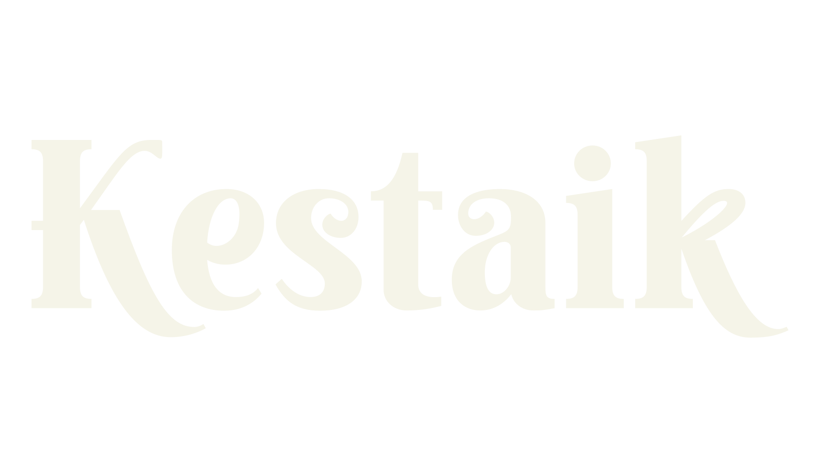 Kestaik, sans serif font preview