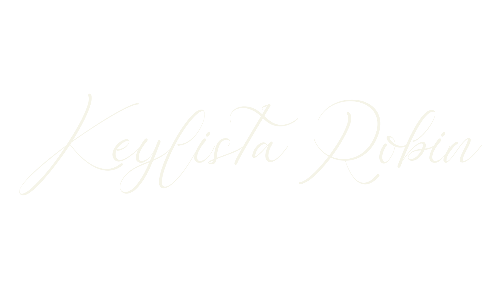 Keylista Robin, script font preview
