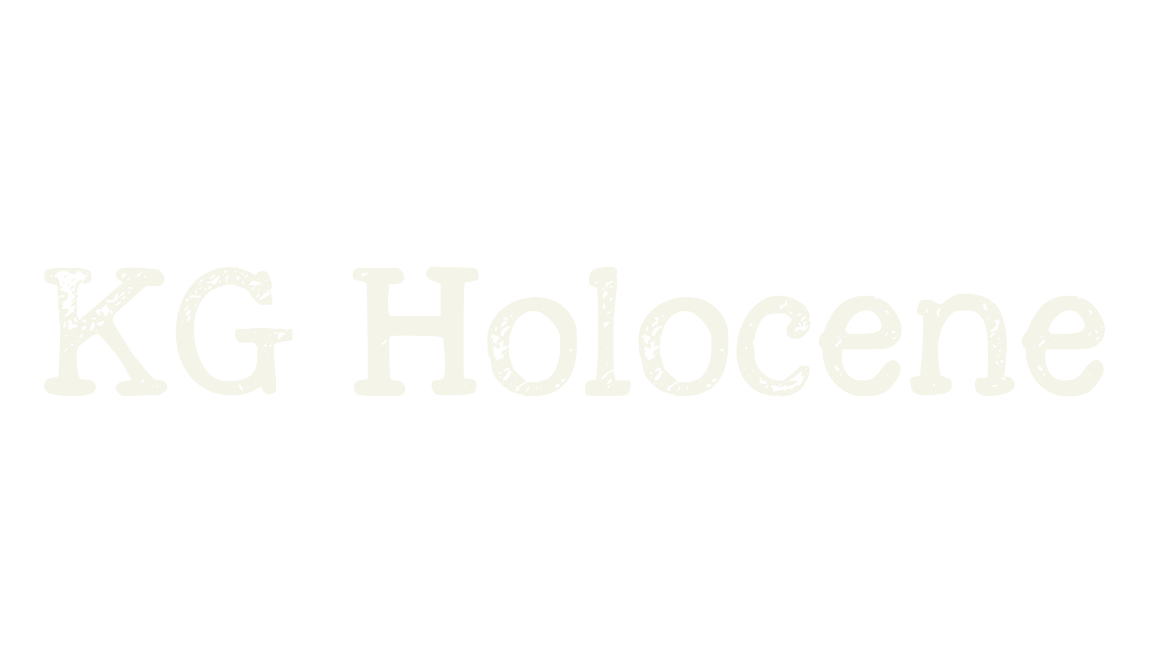 KG Holocene, handwritten font preview