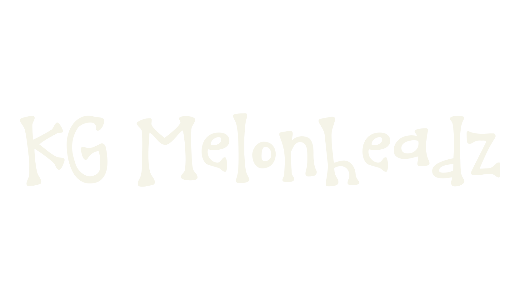 KG Melonheadz, display market font preview