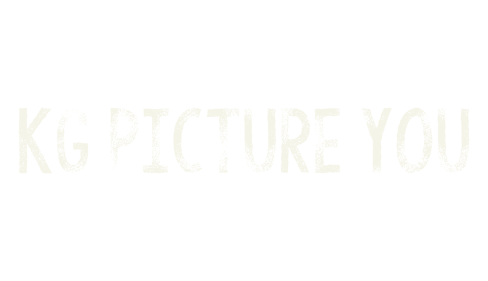 KG Picture You, display market font preview