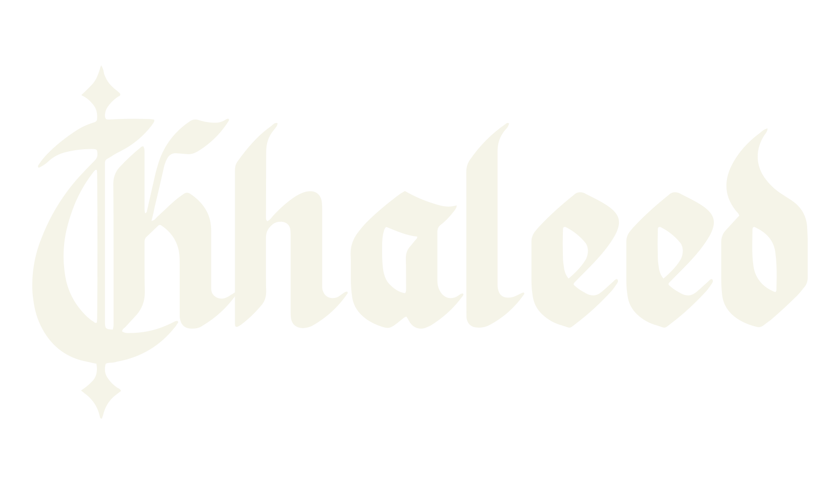 Khaleed, old english font preview