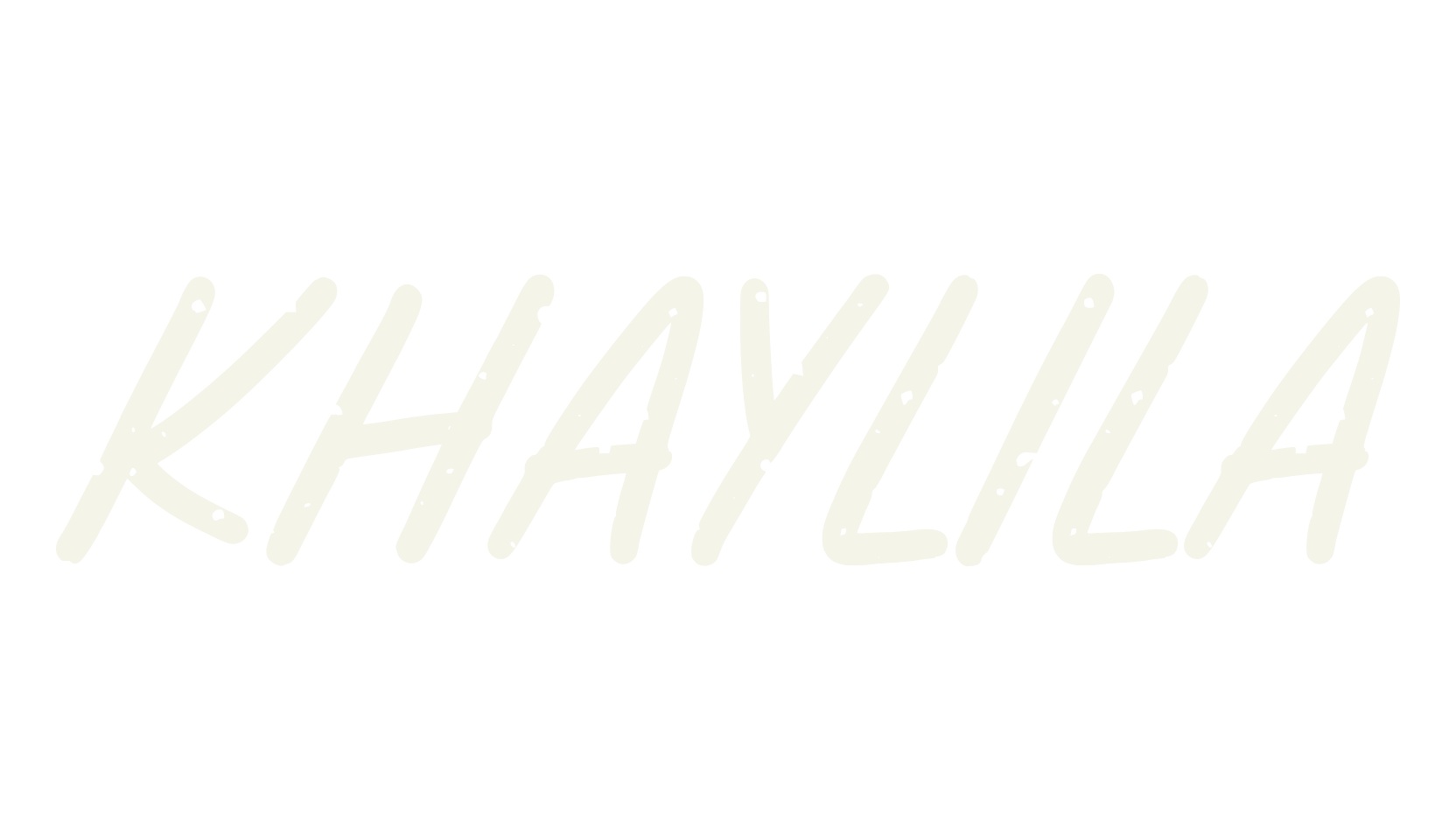 Khaylila, procreate font preview