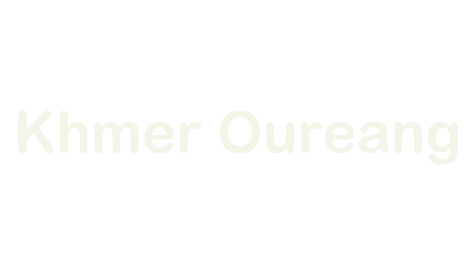 Khmer Oureang, khmer font preview