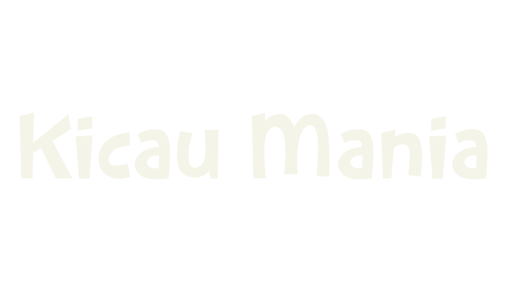 Kicau Mania, children font preview