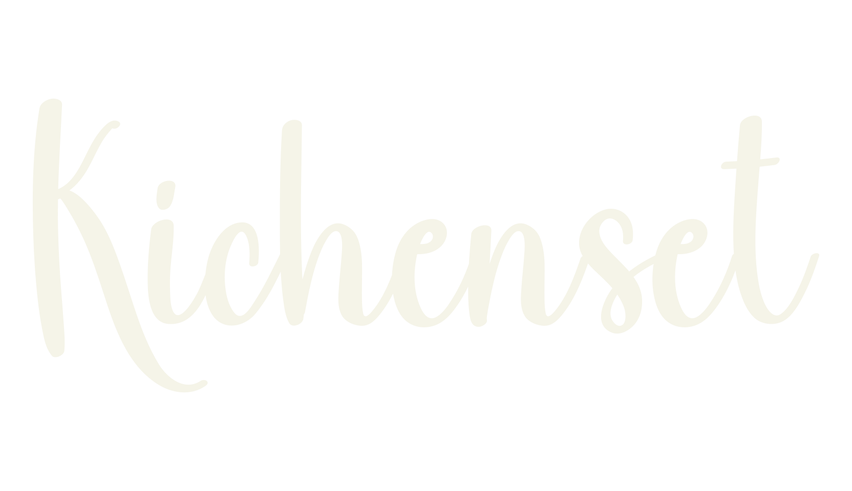 Kichenset, elegant font preview