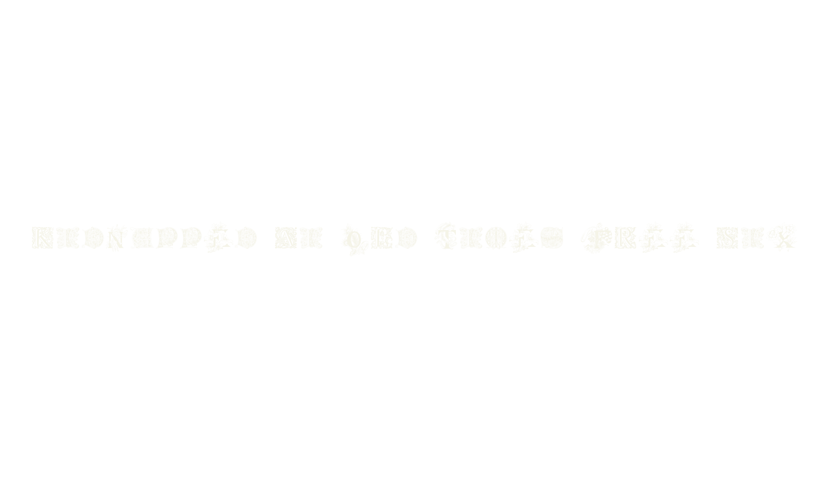 Kidnapped At Old Times Free Six, display market font preview