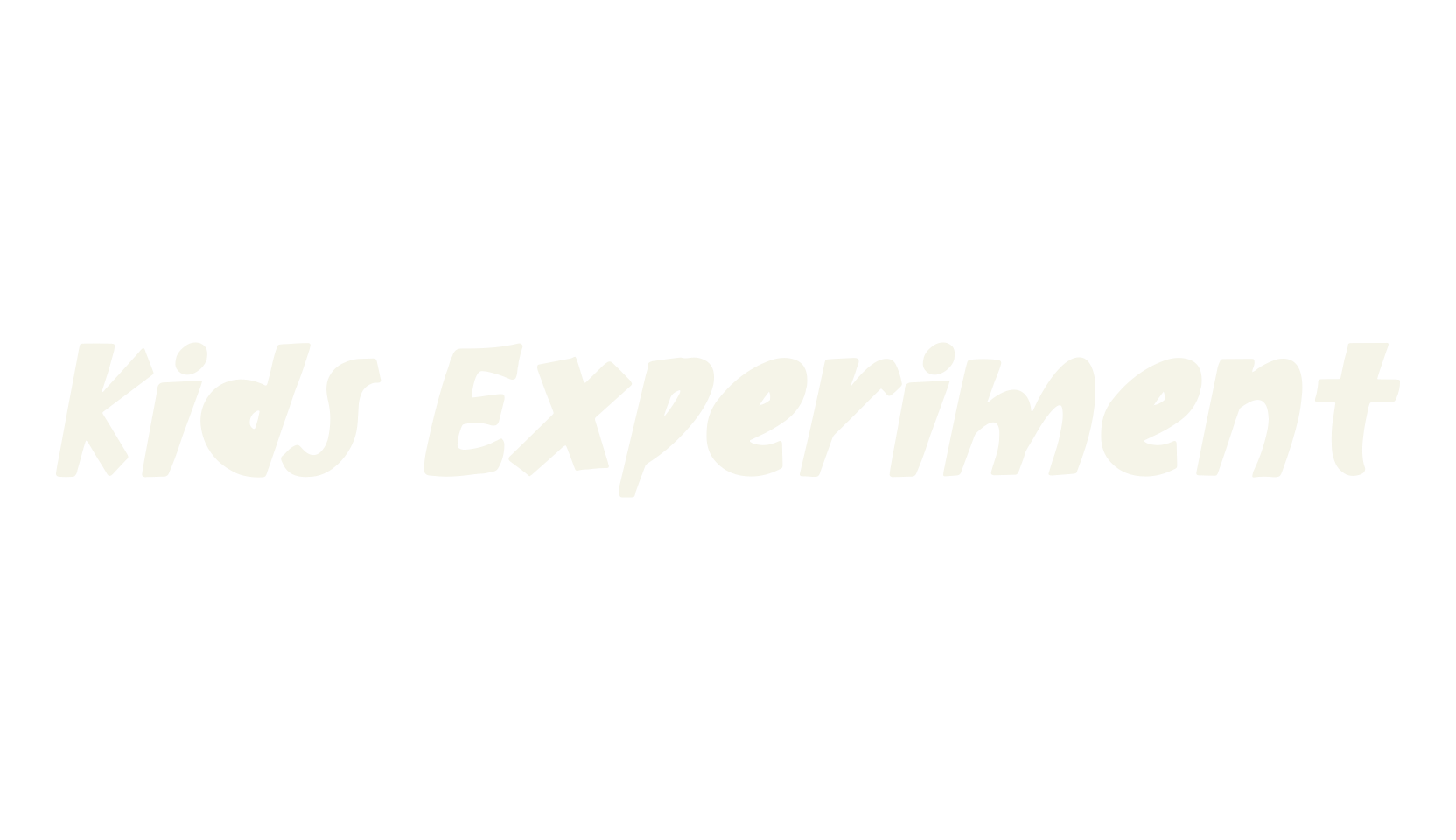 Kids Experiment, childish font preview