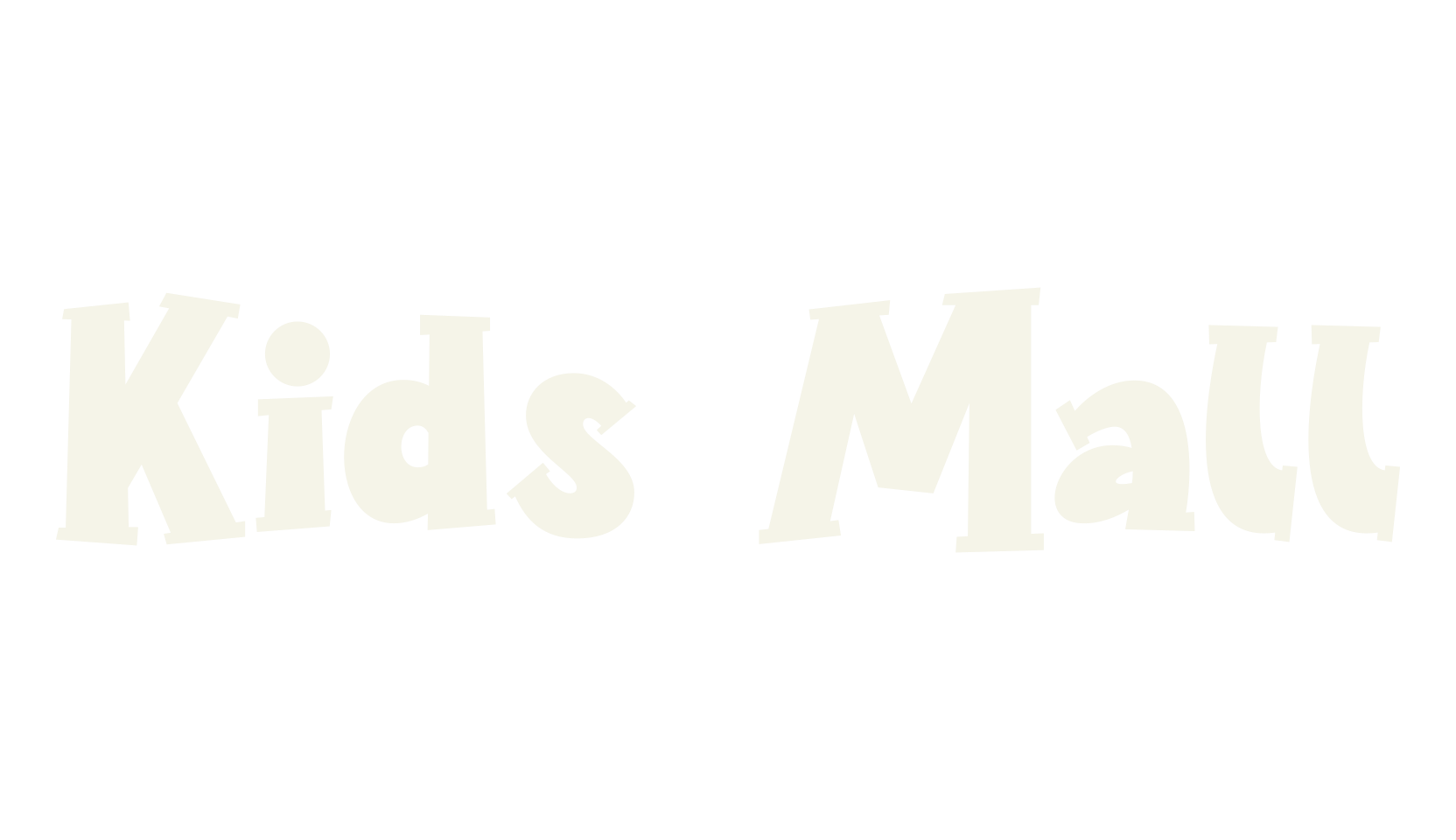 Kids Mall, children font preview
