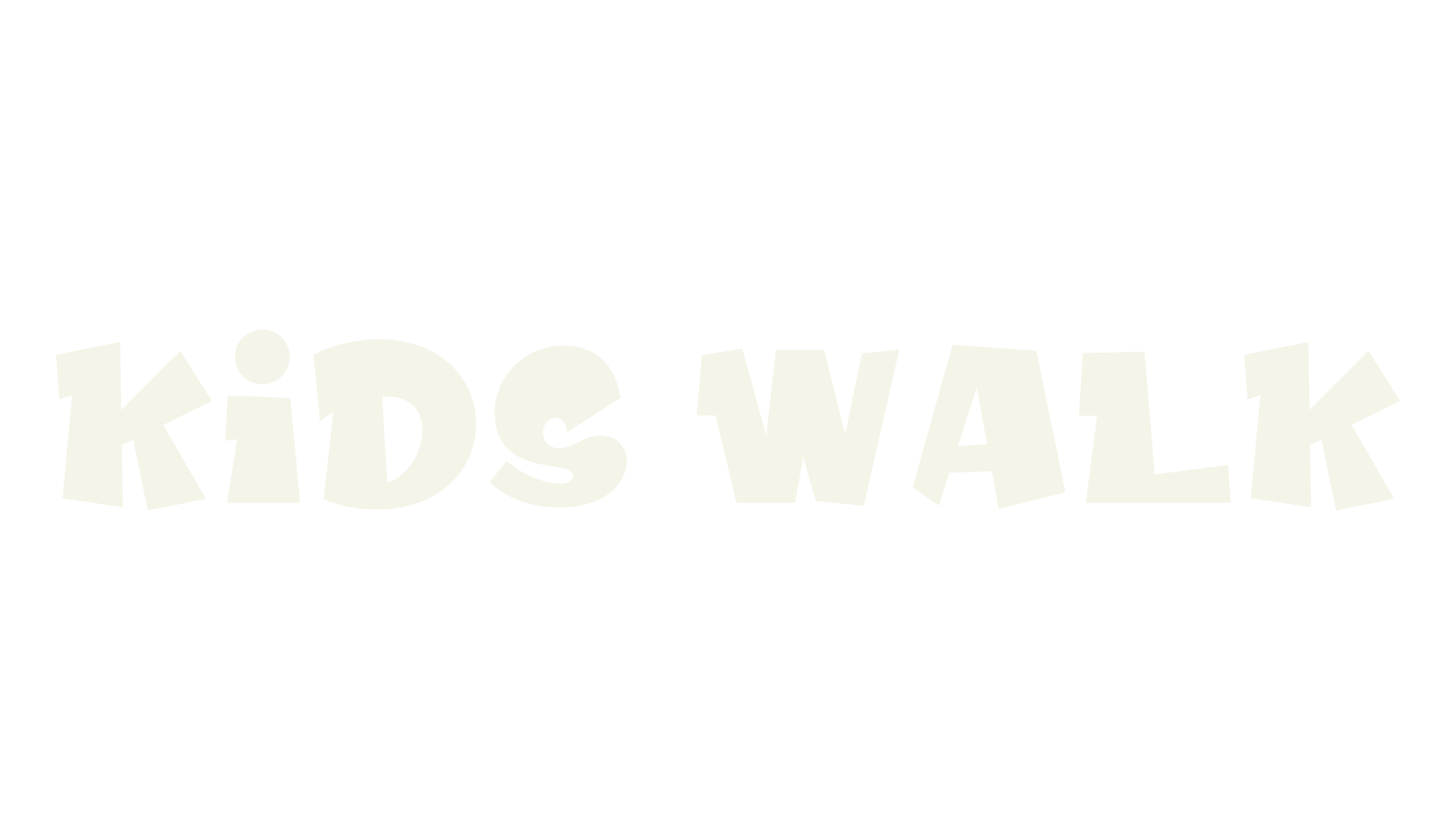 Kids Walk, children font preview