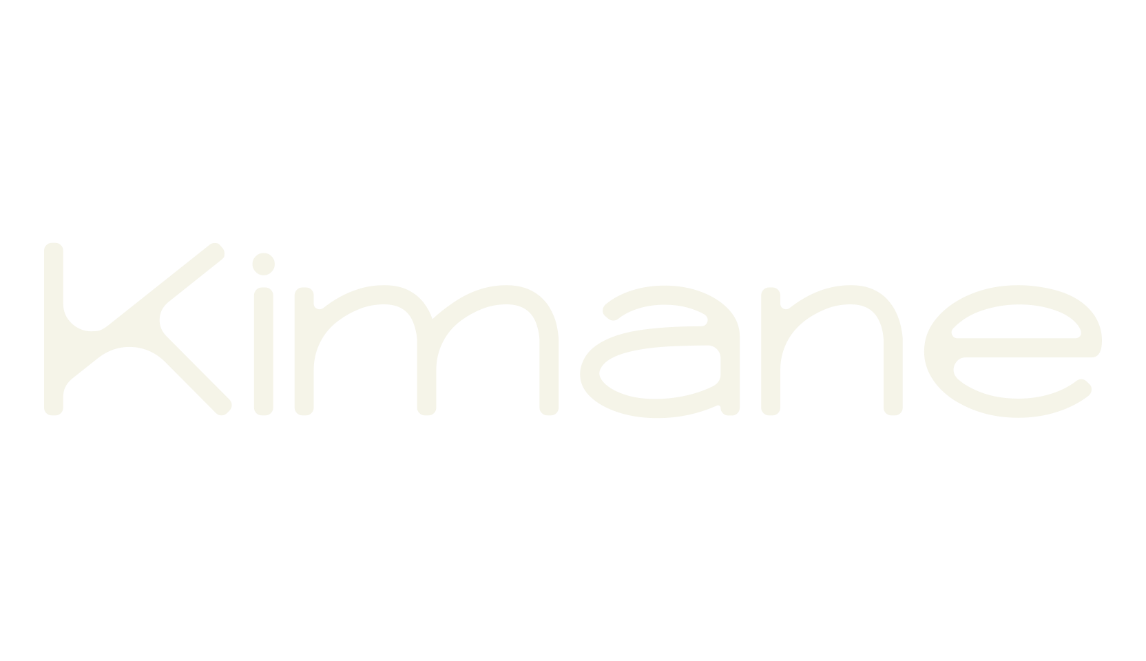 Kimane, modern font preview