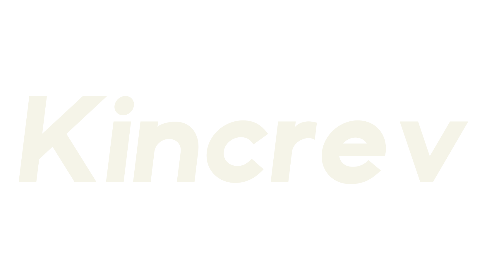 Kincrev, typewriter font preview