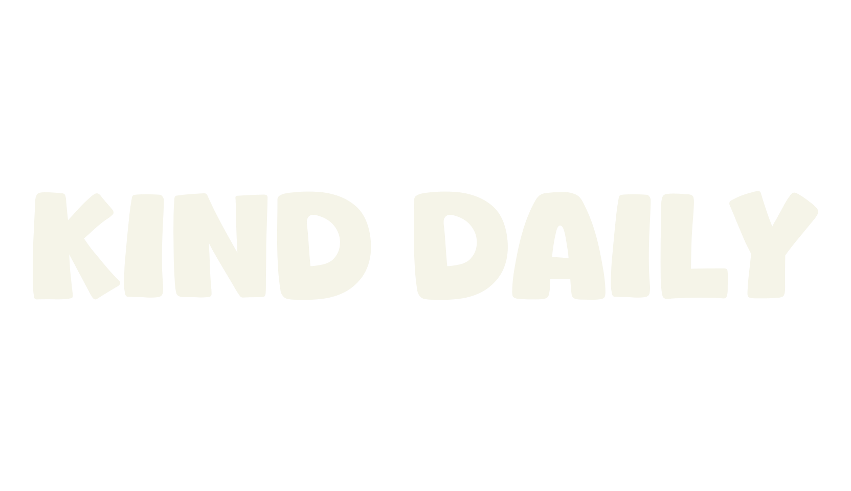 Kind Daily, display market font preview
