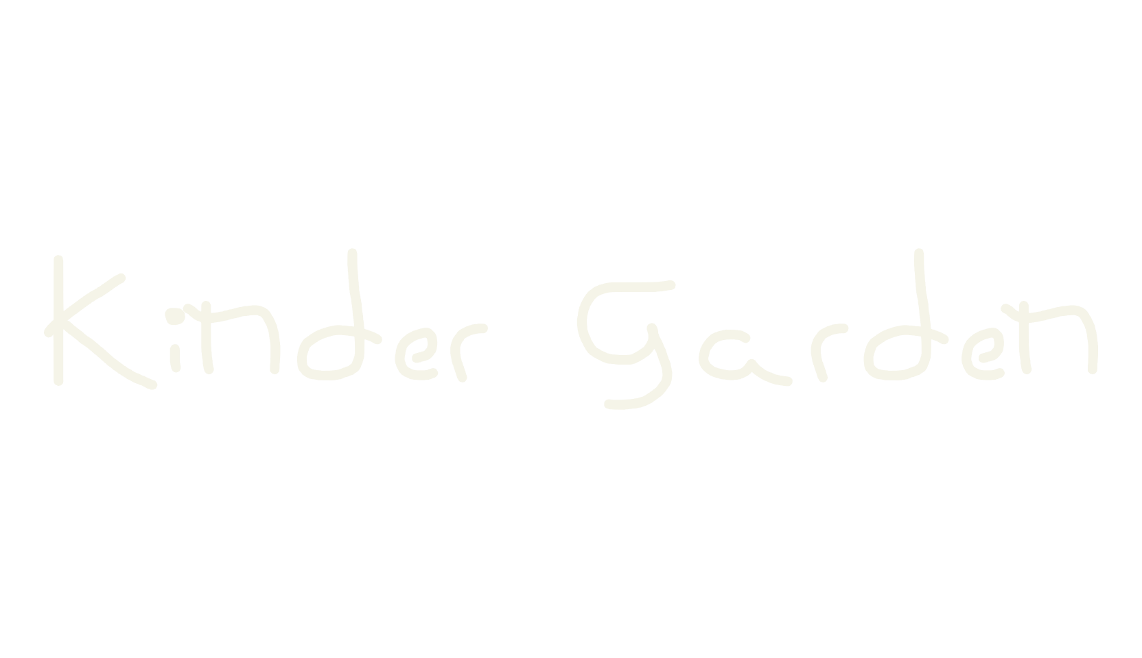 kinder garden, fantasy font preview