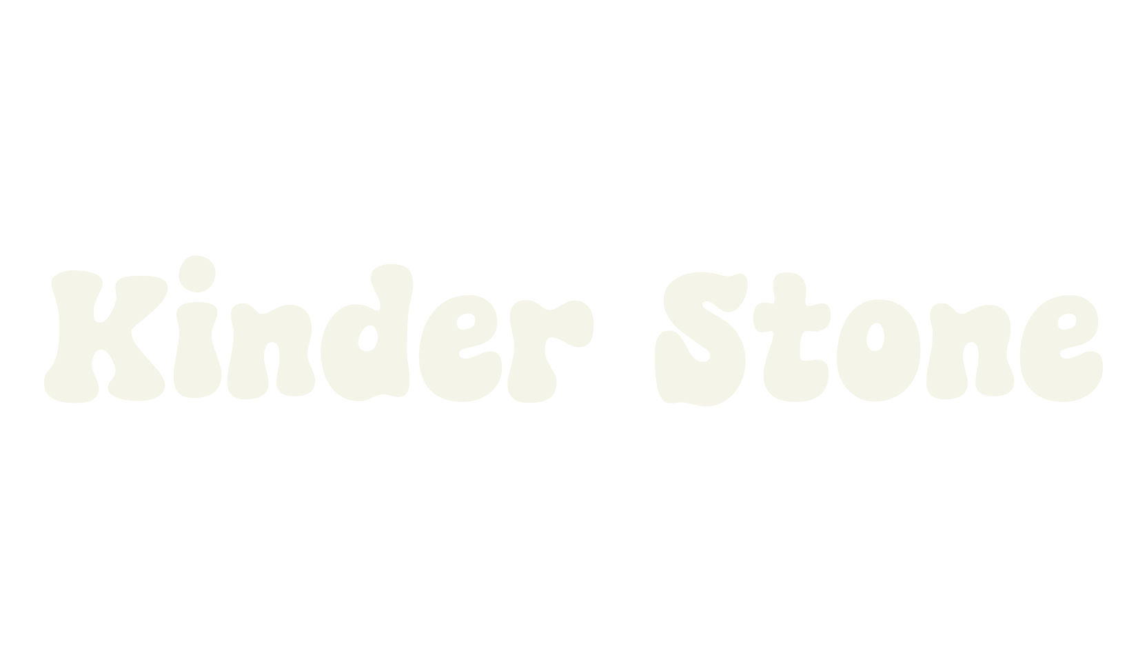 Kinder Stone, display market font preview