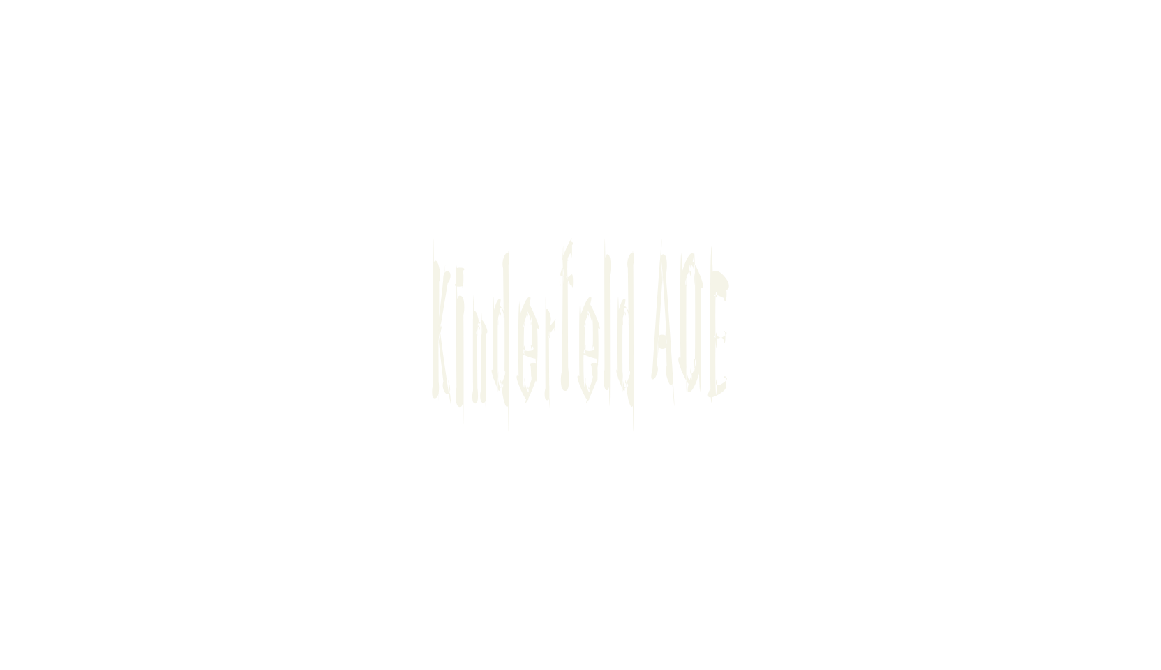 Kinderfeld AOE, display market font preview