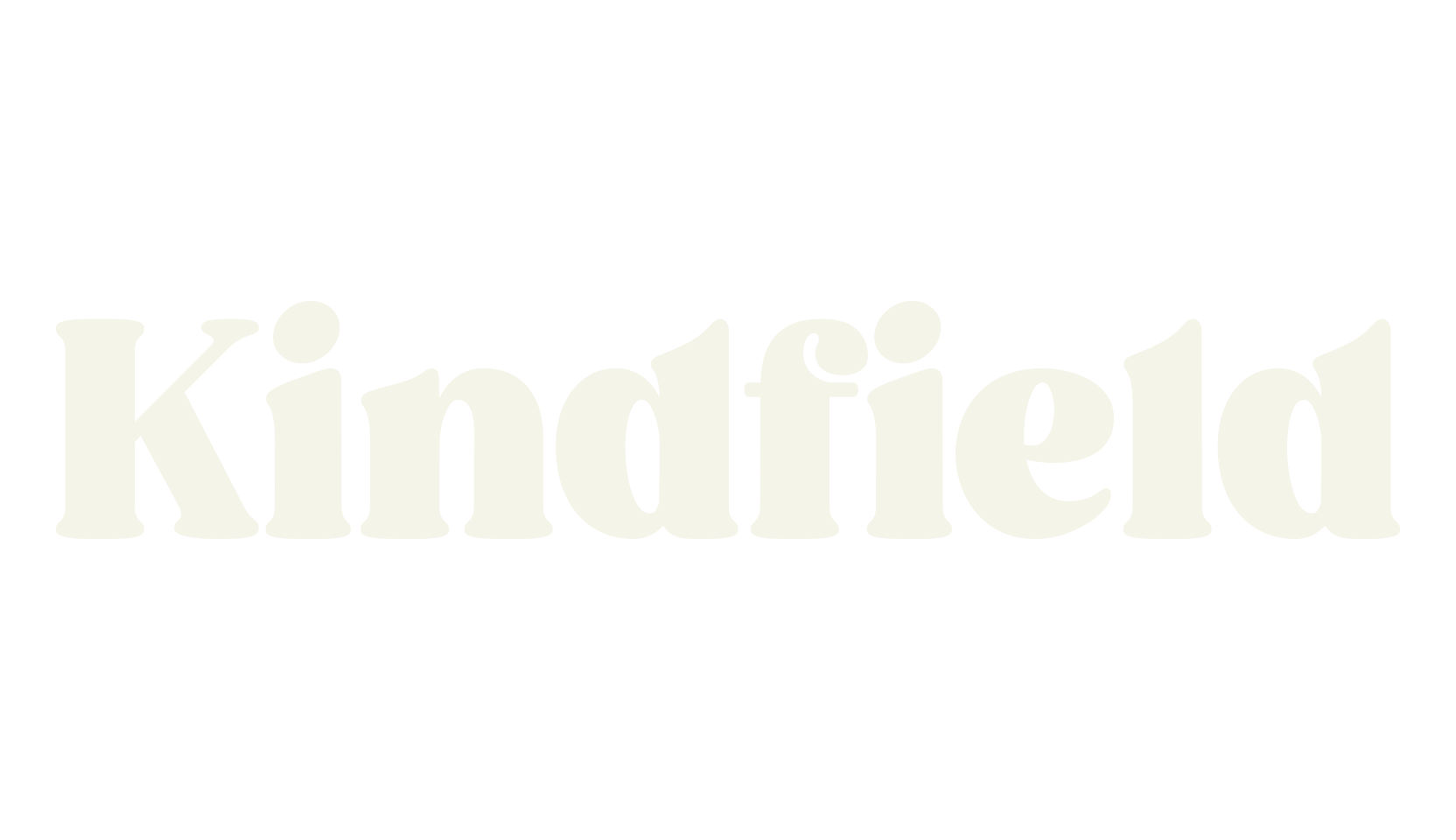 Kindfield, serif font preview