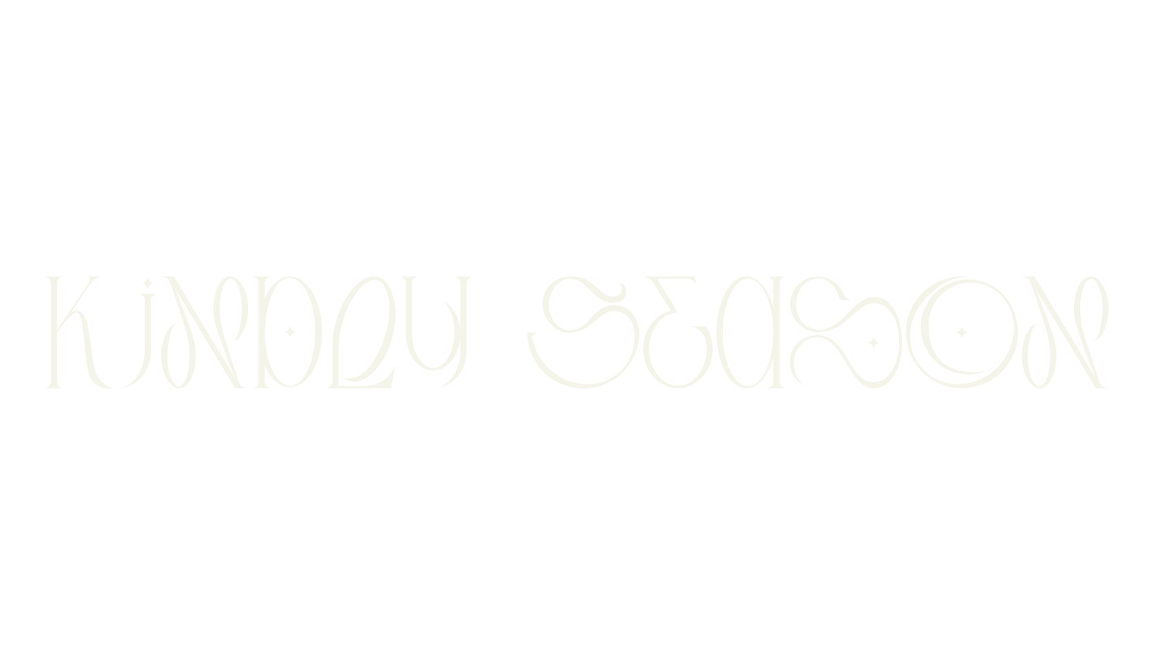 Kindly Season, art deco font preview