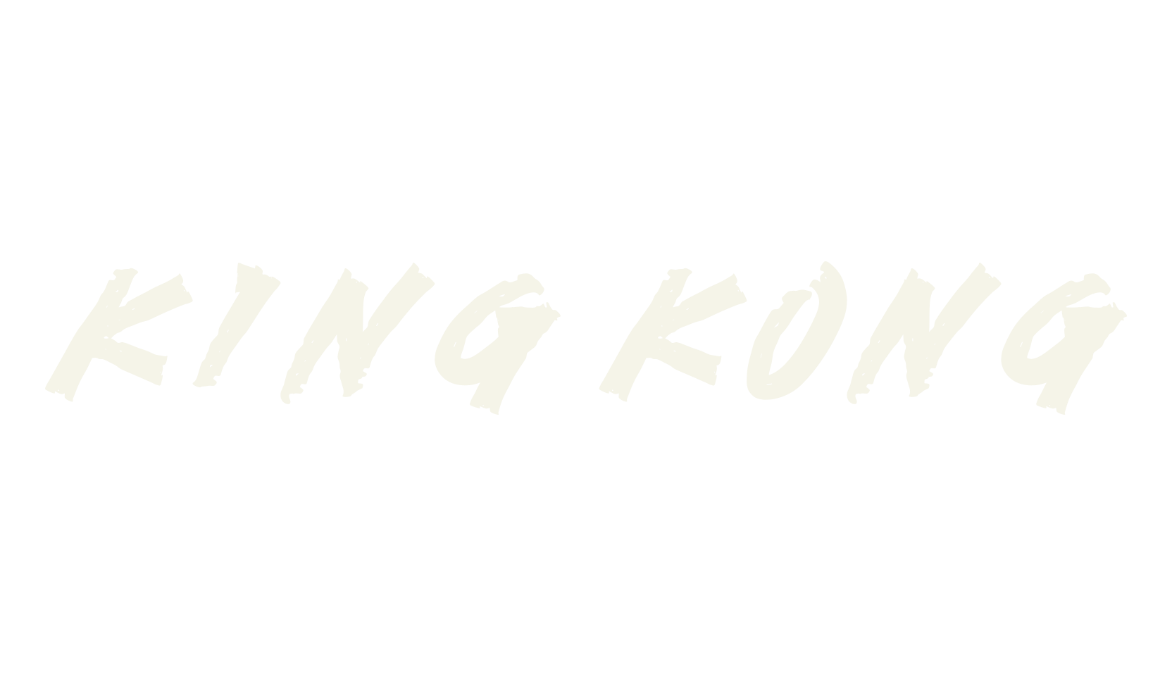 KING KONG, blackletter font preview